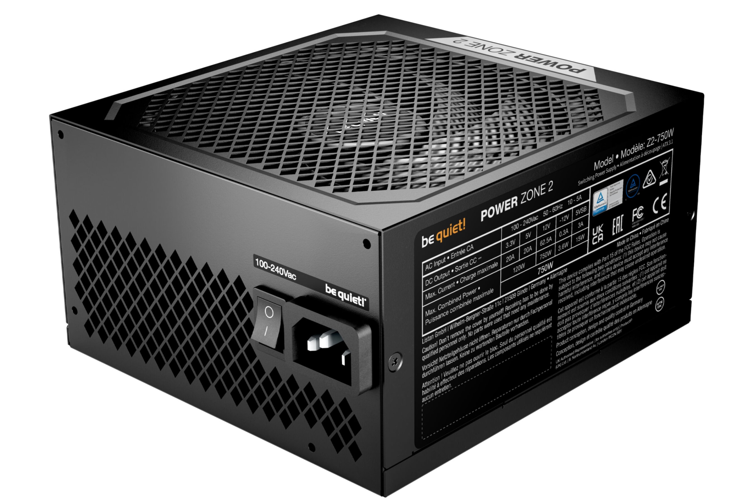 be quiet! Netzteil »POWER ZONE 2 750W«