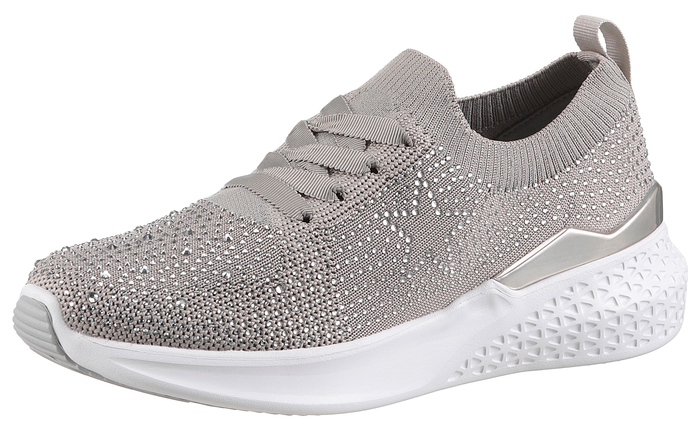 Ara Slip-On Sneaker »MAYA«, Schnürschuh, Slipper in Strickoptik, H-Weite