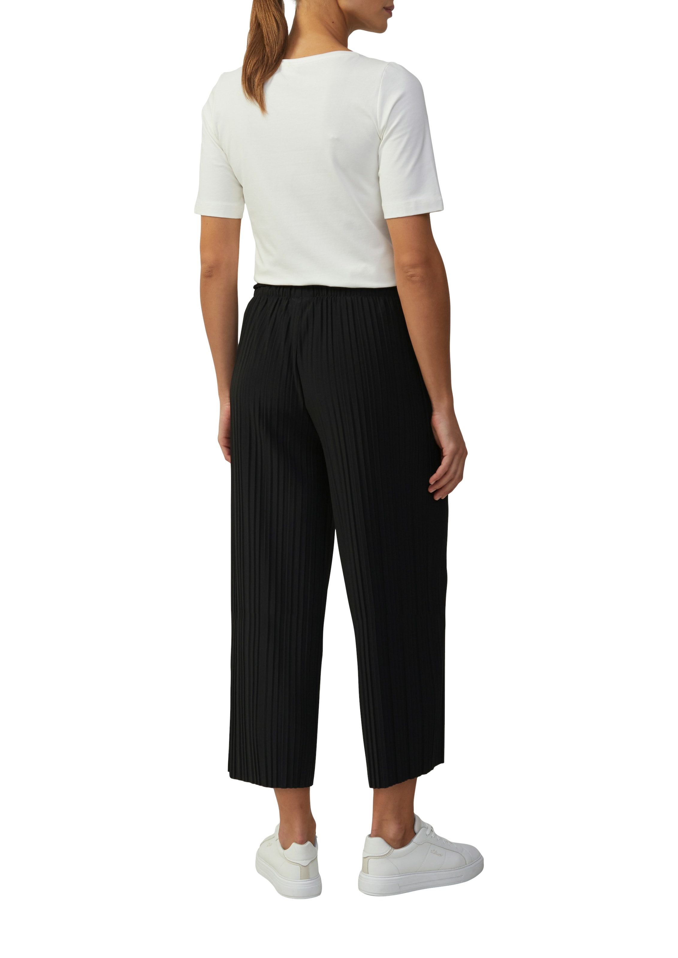 s.Oliver BLACK LABEL Stoffhose, mit Wide Leg