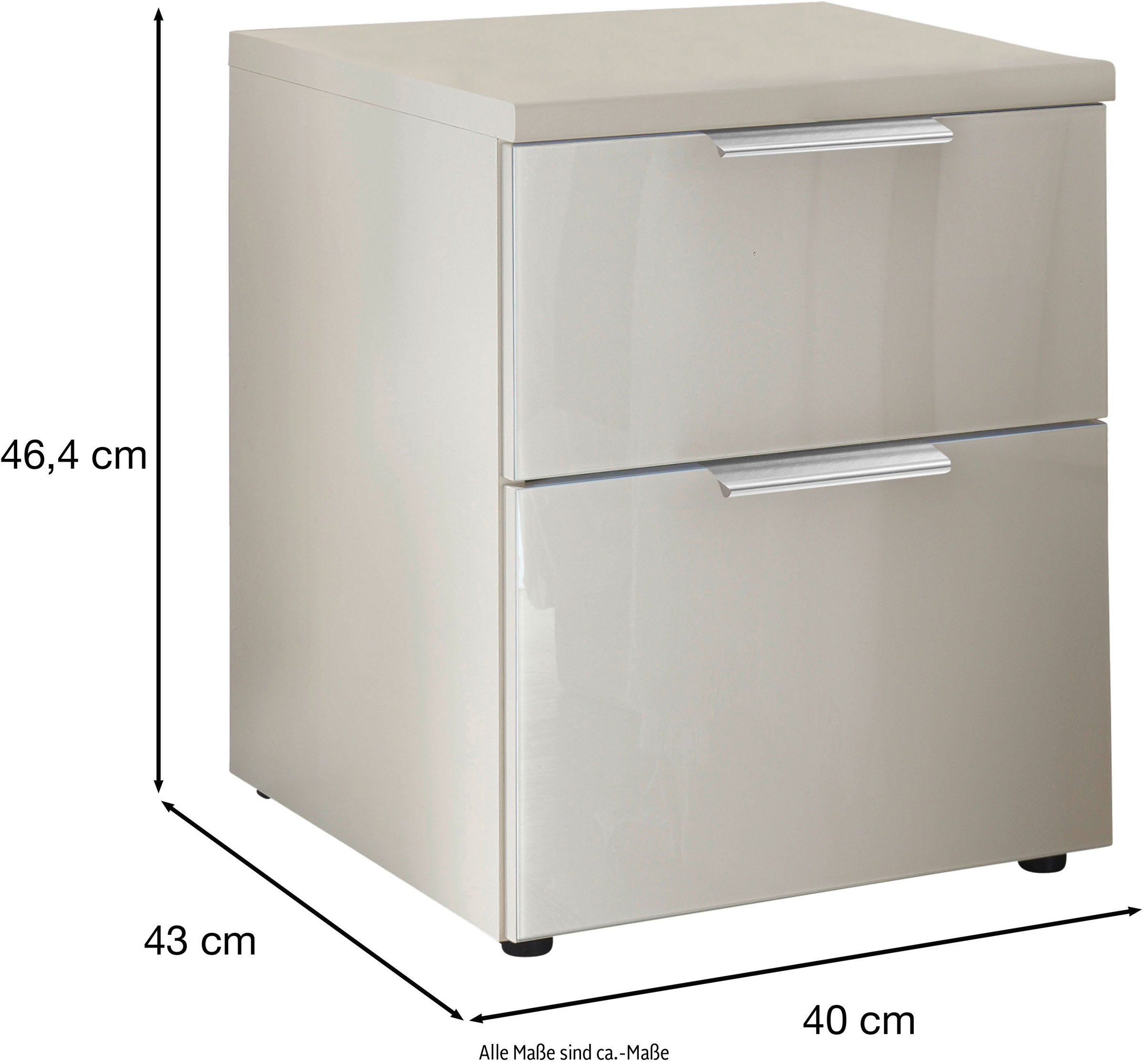 WIEMANN Nachtkonsole »Como« vormontiert