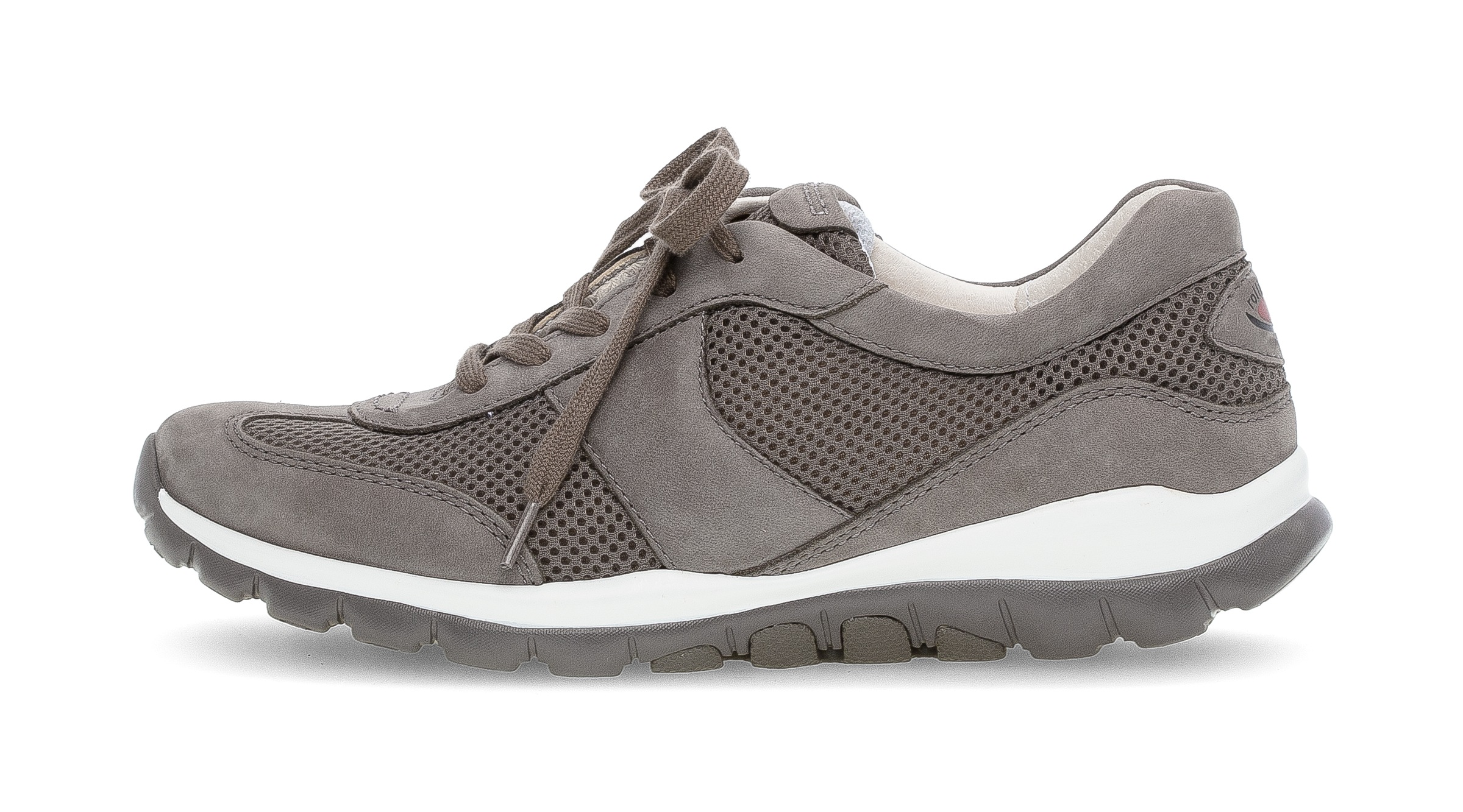 rollingsoft Sneaker  , Freizeitschuh, Halbschuh, Schnürer mit Logo an der Ferse
