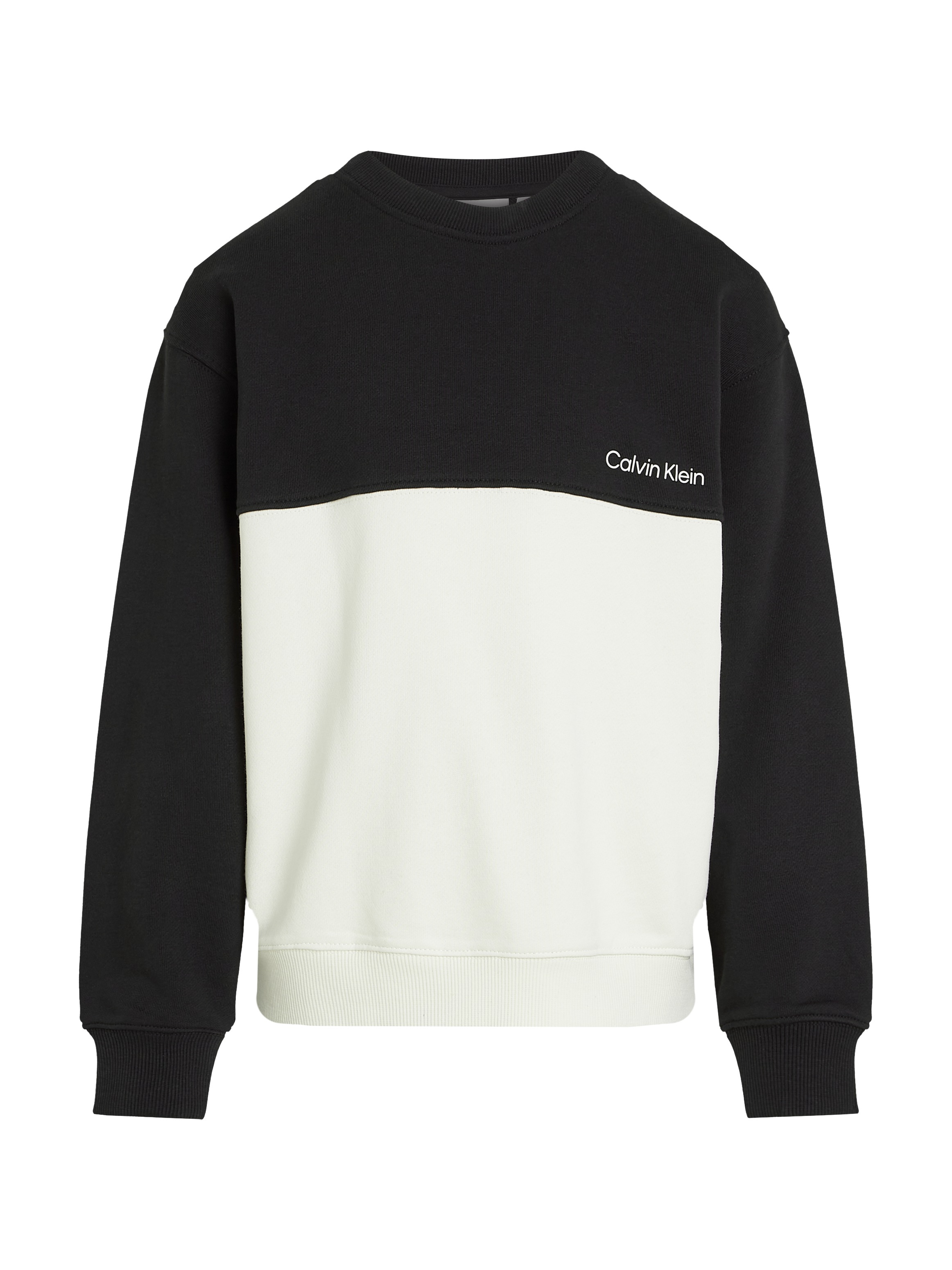 Calvin Klein Jeans Sweatshirt »COLOR BLOCK TERRY CN«, im Colorblock-Design
