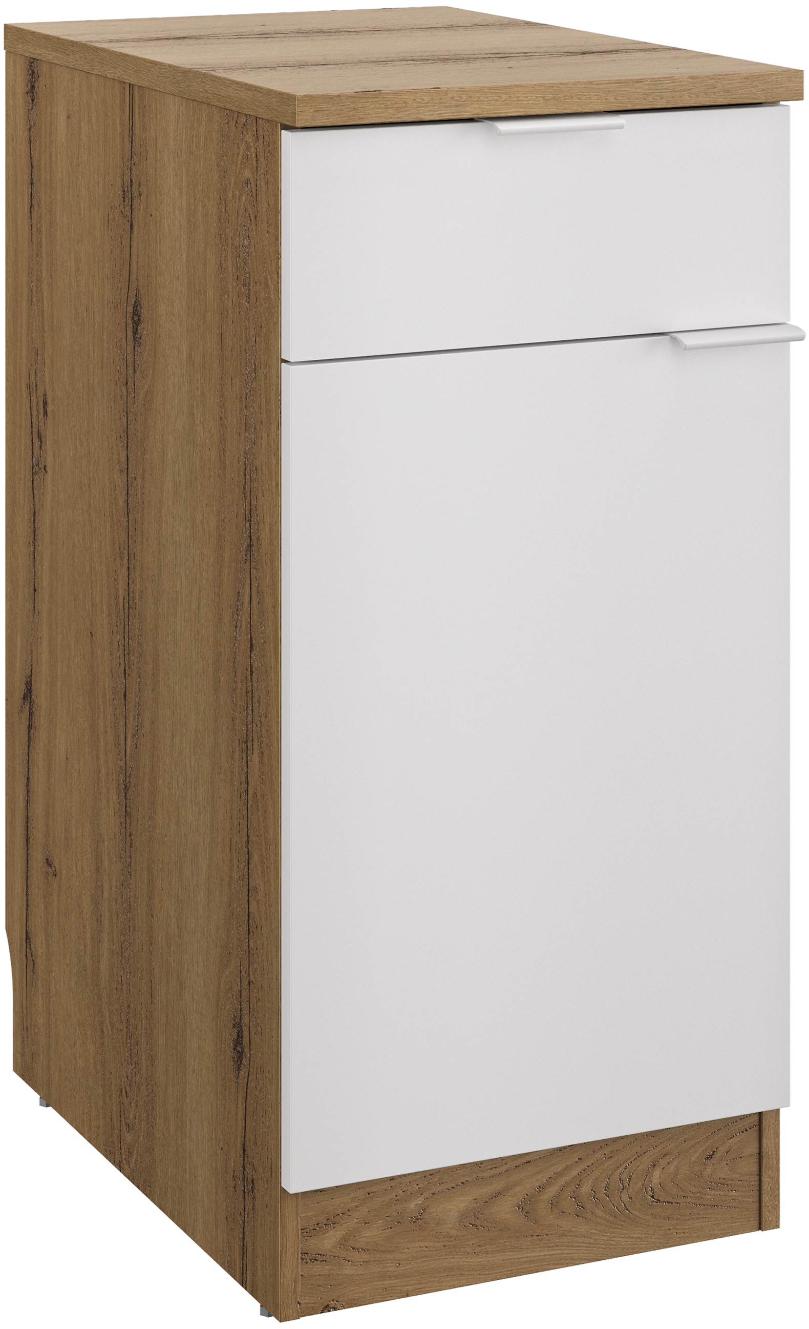 Gami Unterschrank »Eden Küche Unterschrank B.40 1 Tür 1 Schublade«, Unterschrank mit 1Tür und 1 Schublade Breite 40 cm