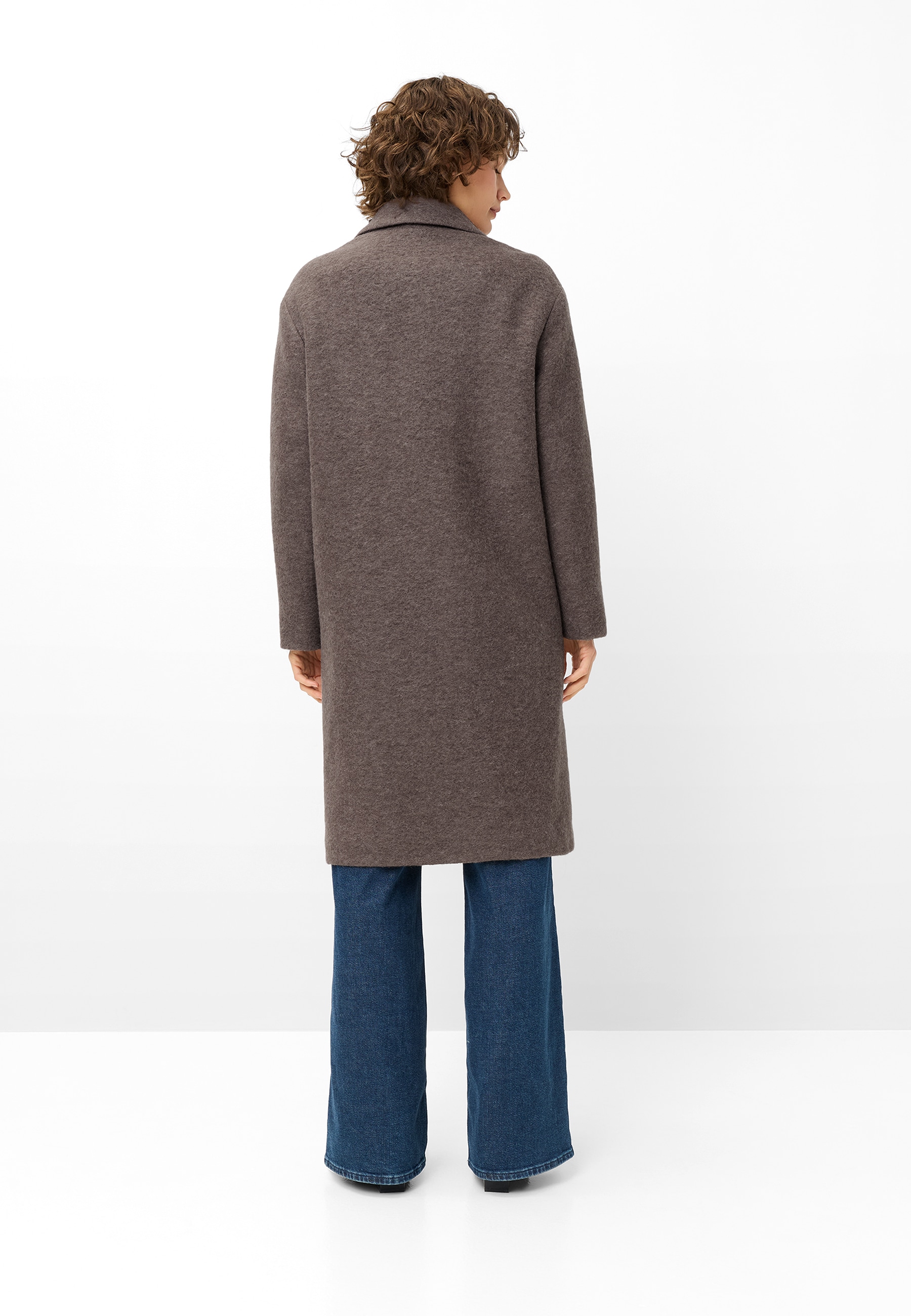 Fuchs Schmitt Wollmantel »Wollmantel« aufgesetzte Taschen, Regular Fit
