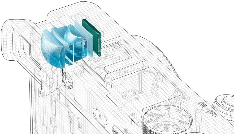 Sony Systemkamera »ILCE-6400B - Alpha 6400 E-Mount«, 24,2 MP, 4K Video, 180° Klapp-Display, NFC, nur Gehäuse