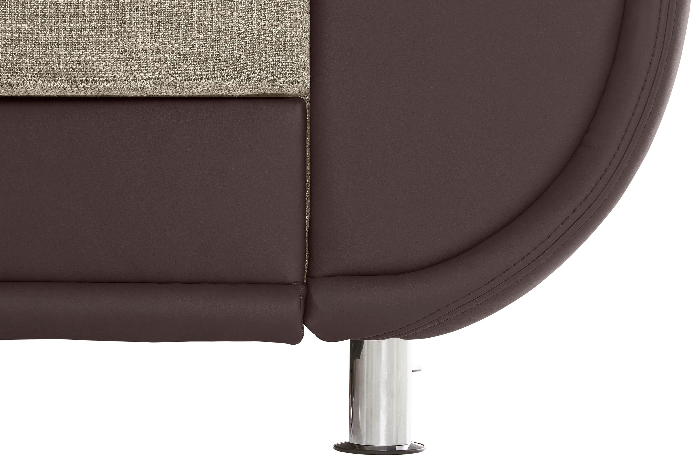 TRENDMANUFAKTUR Sessel »Rondo 3, Loungesessel«, wahlweise mit komfortablem Federkern, mit extra breiten Armlehnen