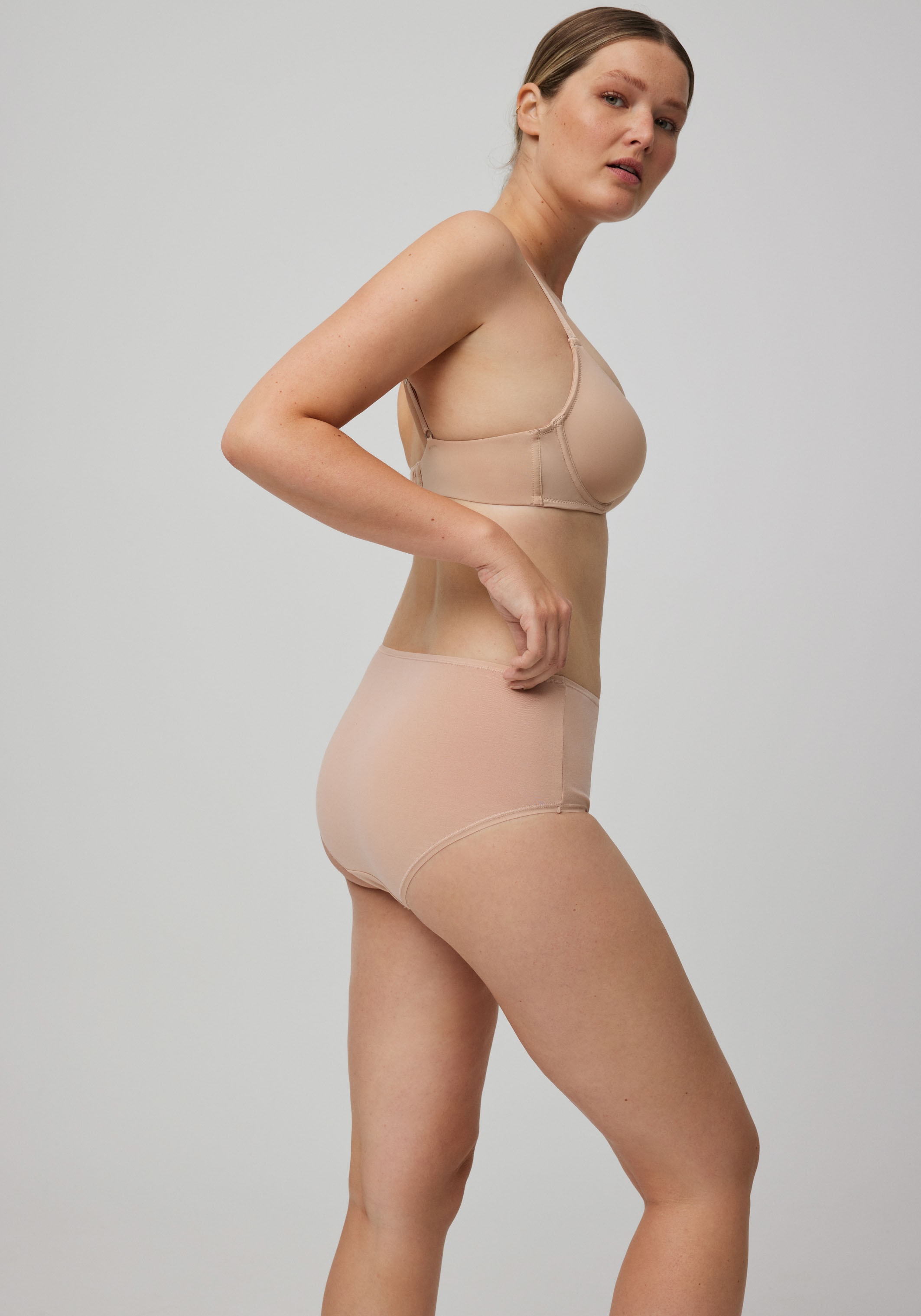 YSABEL MORA Maxislip »BASIC COLLECTION COTTON«, (2er Pack), mit bedecktem und hochgeschnittenem Fit für ein angenehmes Tragegefühl