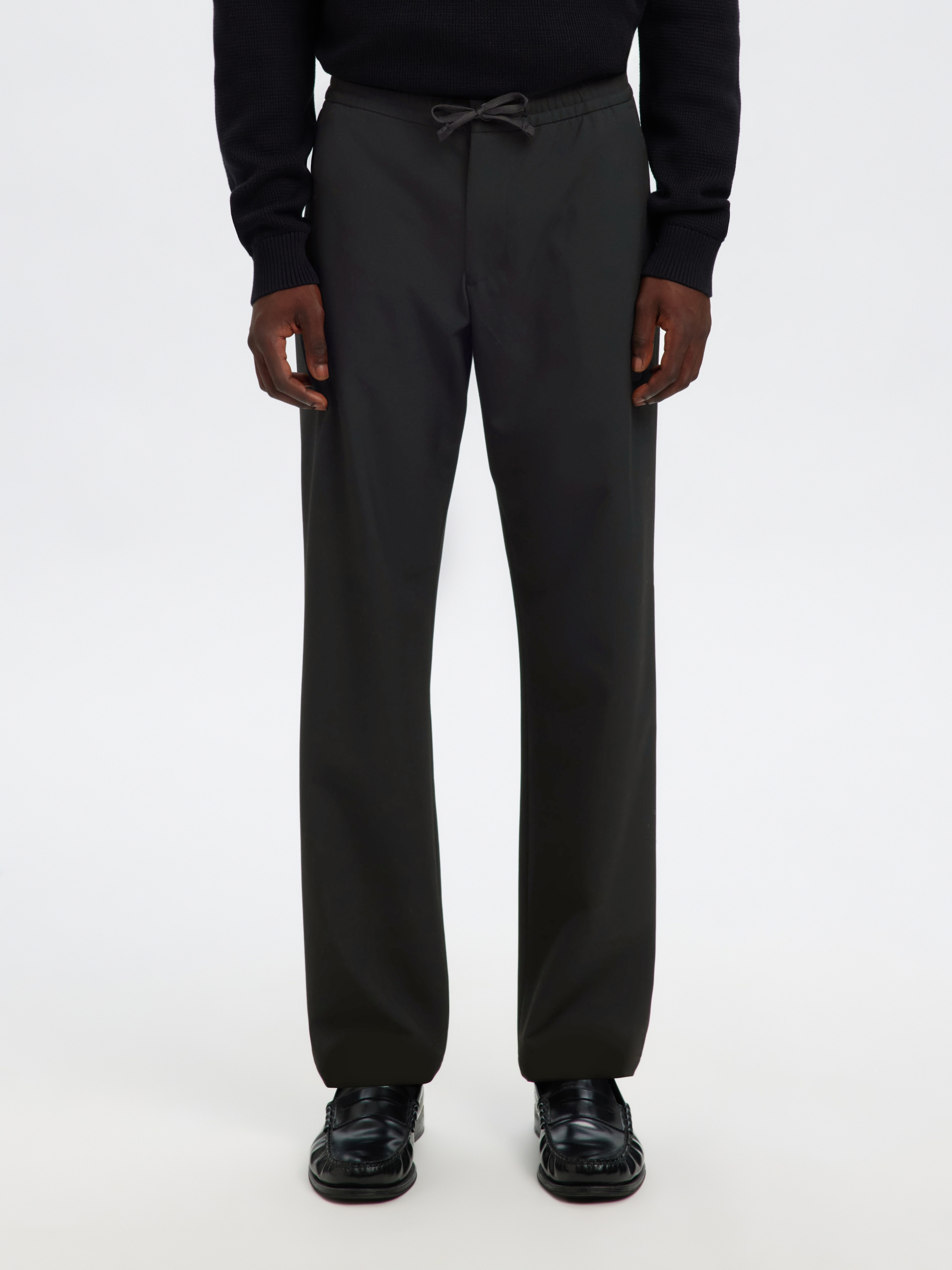 SELECTED Schlupfhose »SLH196-STRAIGHT ROBERT STRING PANT NOOS«  Materialmix, straight fit