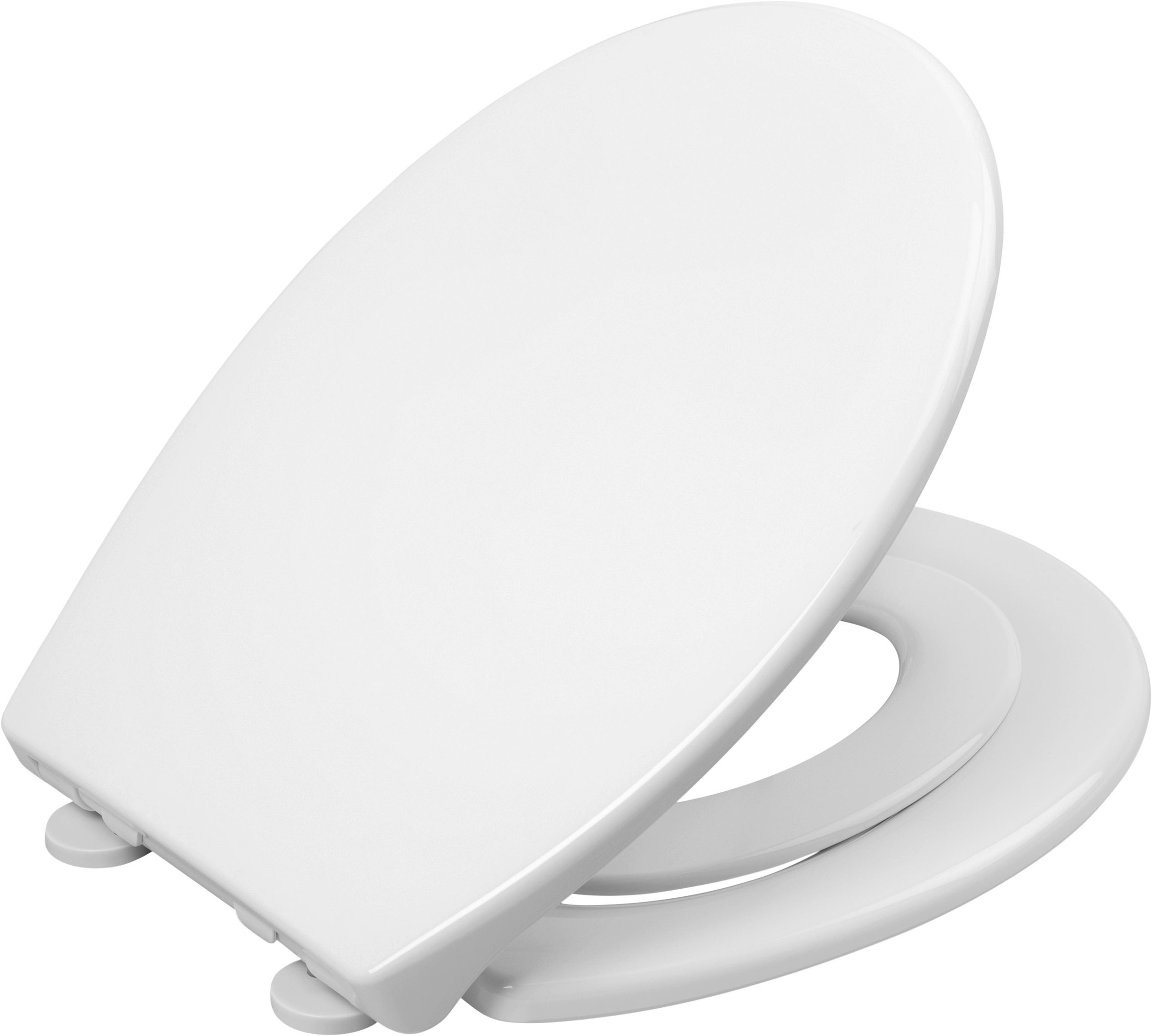 CORNAT WC-Sitz »Pflegeleichter Thermoplast - Montierbarer Kinder-Sitz - Quick up«, Clean Funktion - Absenkautomatik - Montage von oben / Toilettensitz