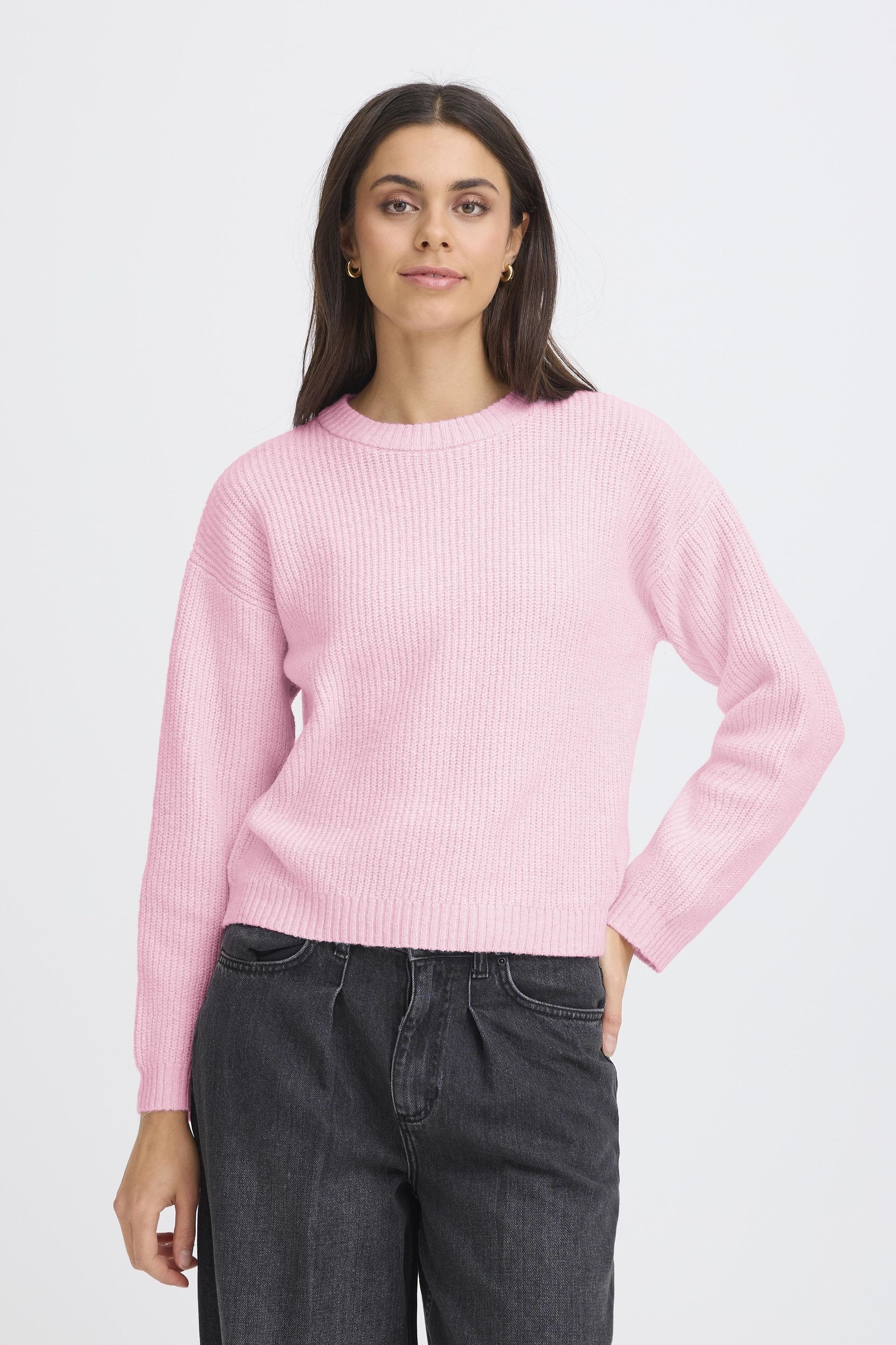OXMO Strickfleece-Pullover »Strickpullover OXMolara«