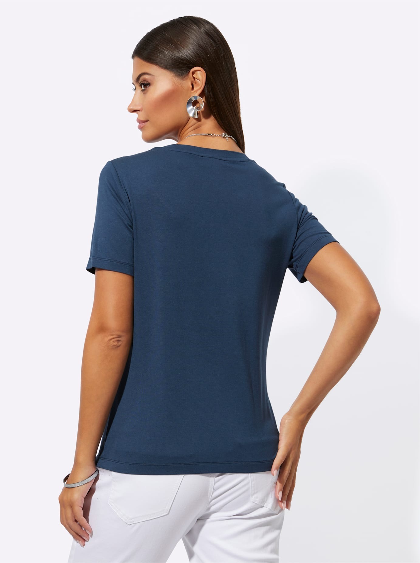 creation L Rundhalsshirt »Shirt«, (1 tlg.)