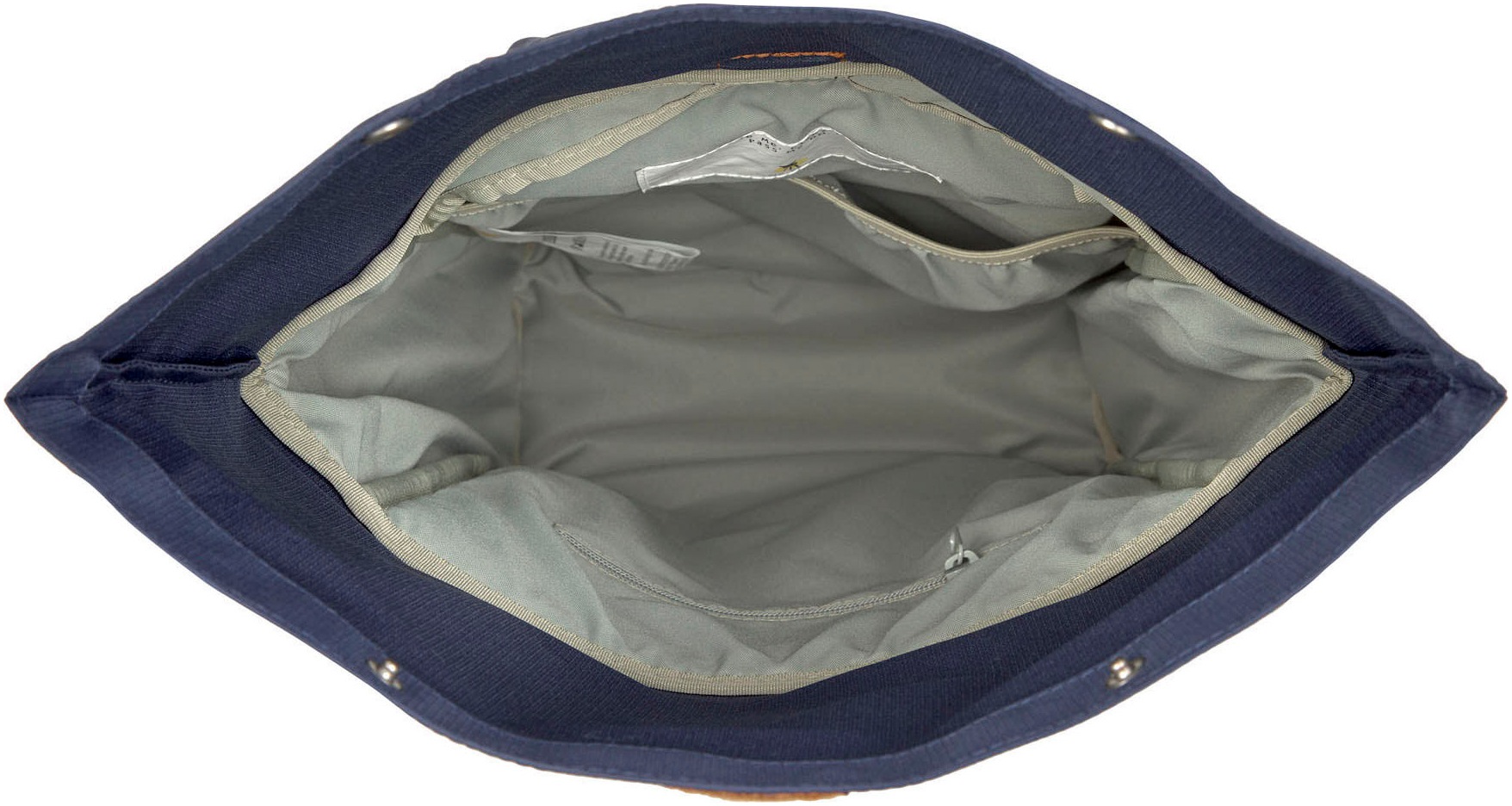 LÄSSIG Kinderrucksack »Little Gang, Medium Rolltop Backpack, navy«, Reflektoren, aus recycelten PET-Flaschen