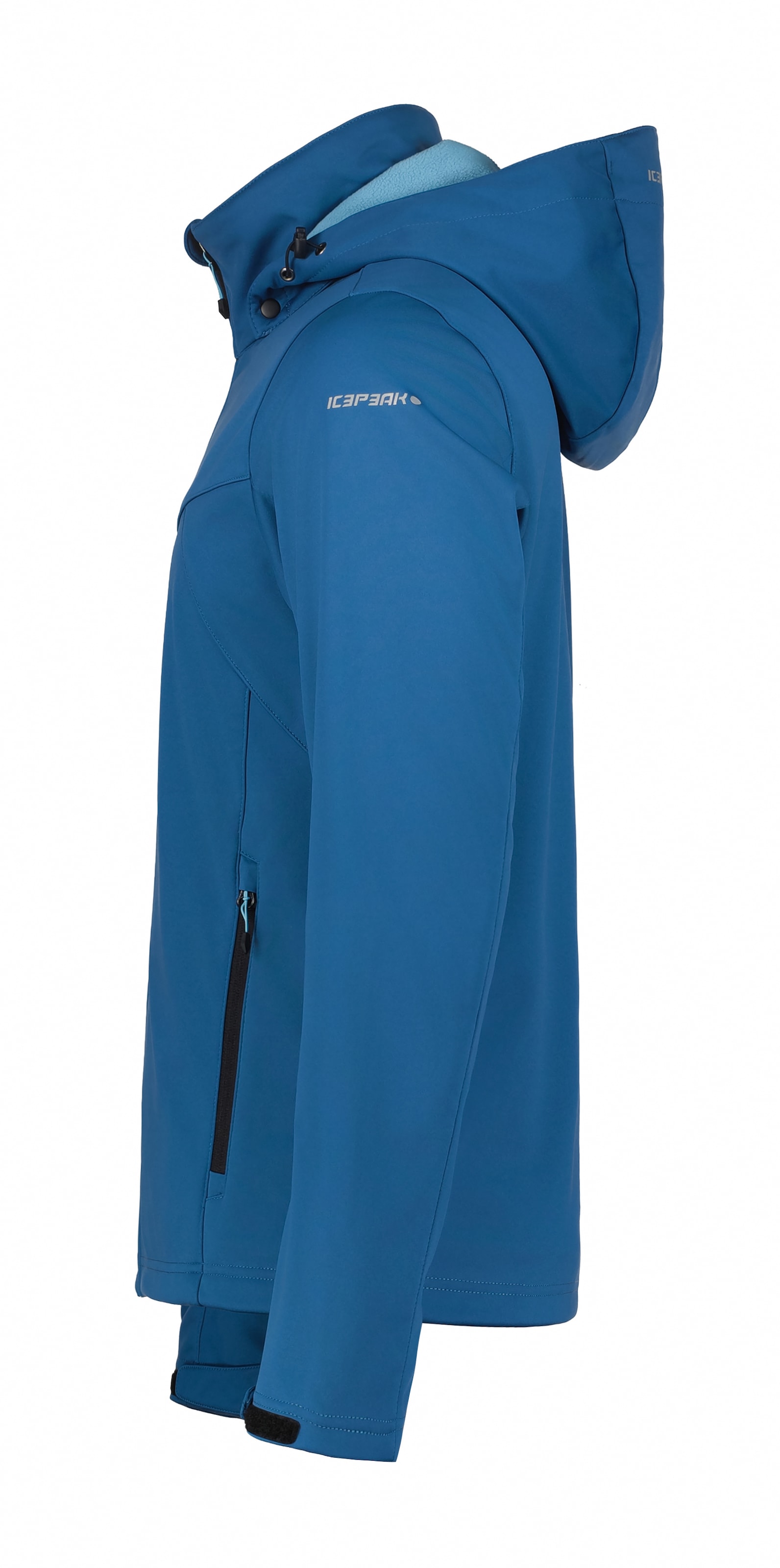 Icepeak Softshelljacke »H SOFTSHELLJACKE BIGGS«, mit Kapuze