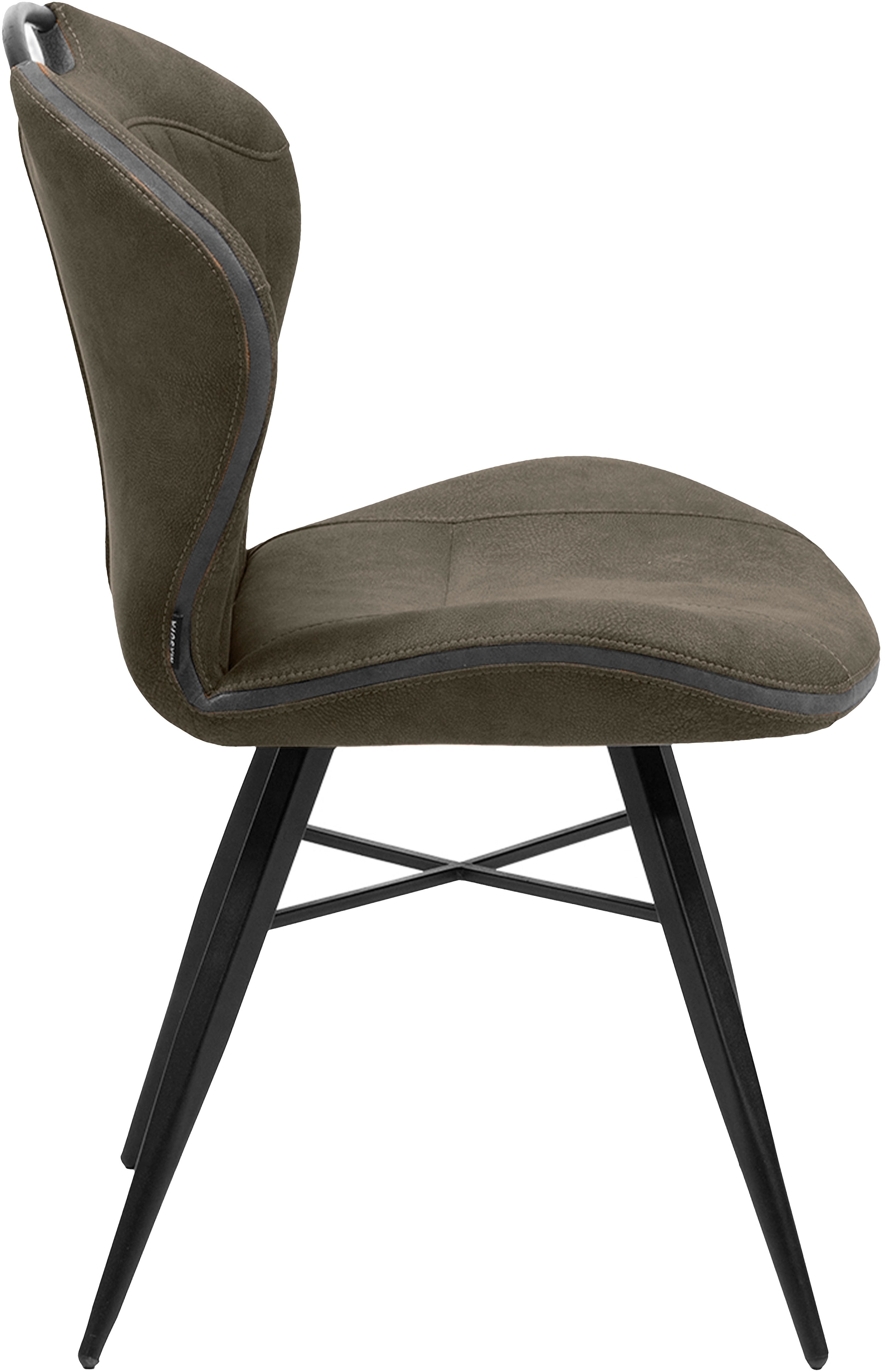 OMG Design Esszimmerstuhl »Mace« (Set) 1 Stk.Lederoptik, pflegeleicht, mit praktischem Griff