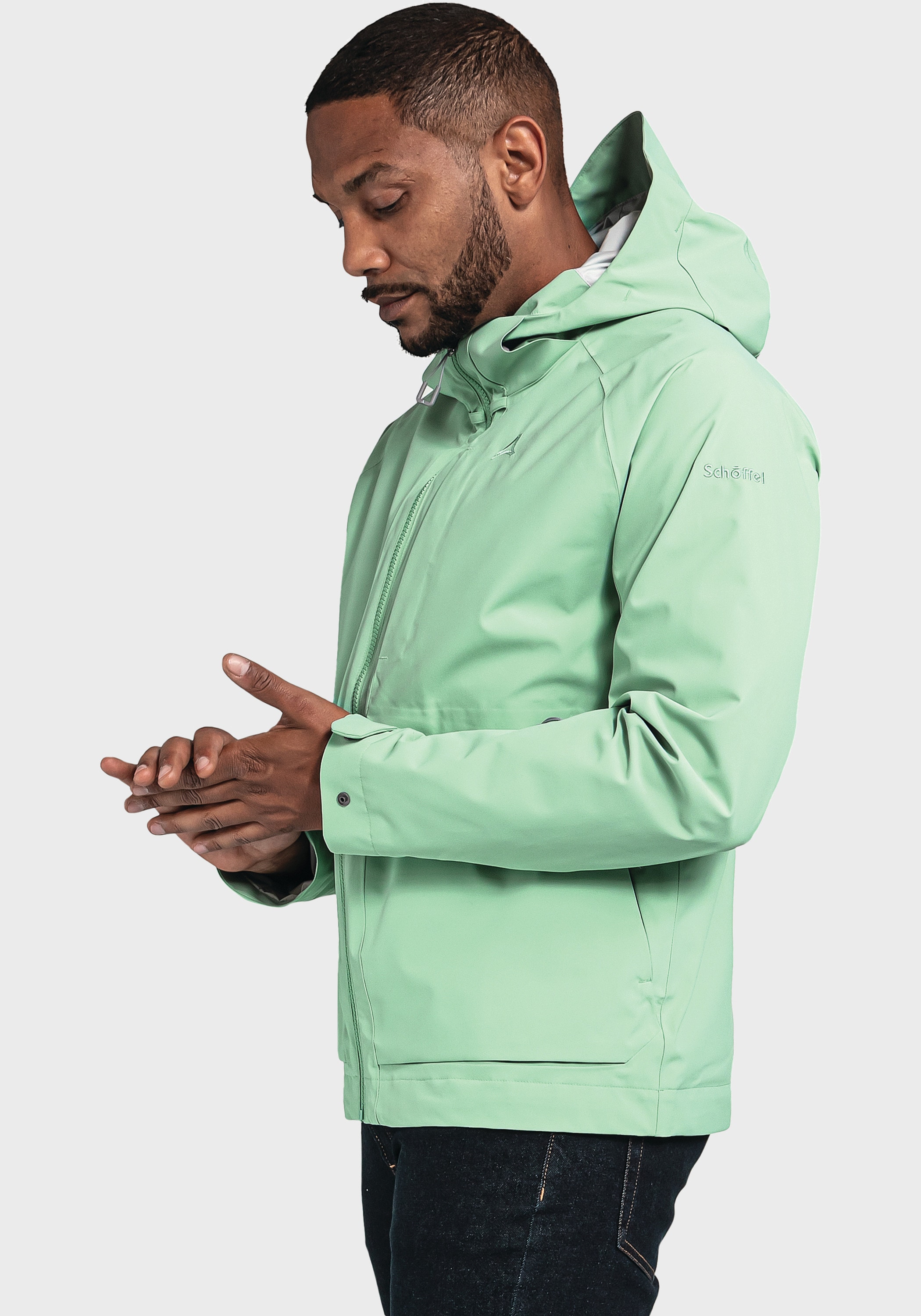 Schöffel Outdoorjacke »Jacket Lausanne M«, mit Kapuze