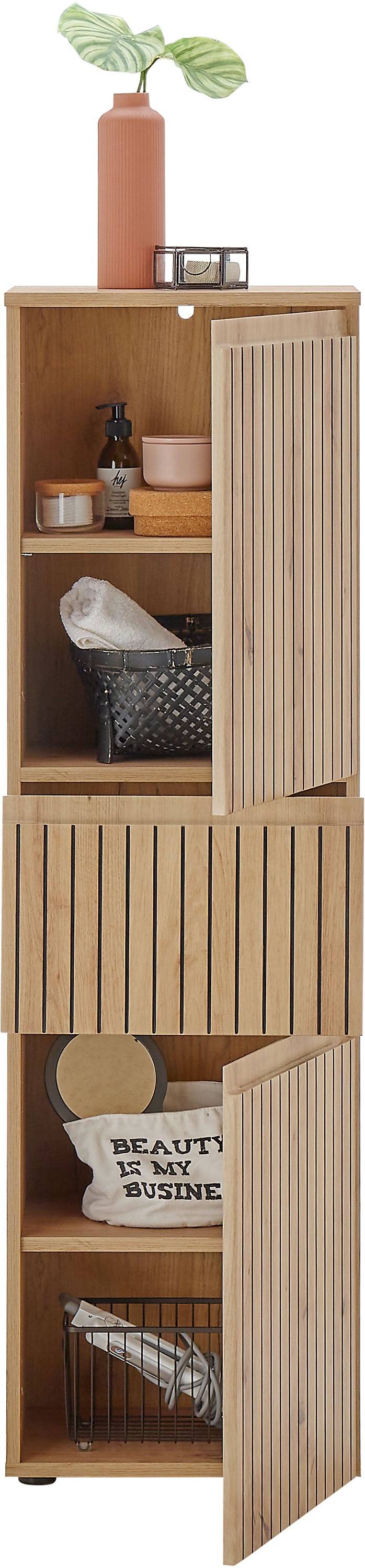 BASIC by Balculina Midischrank »Austin« 1 Stk. tlg. Breite 40 cm, Türanschlag L/R wechselbar, Soft-Close-Funktion