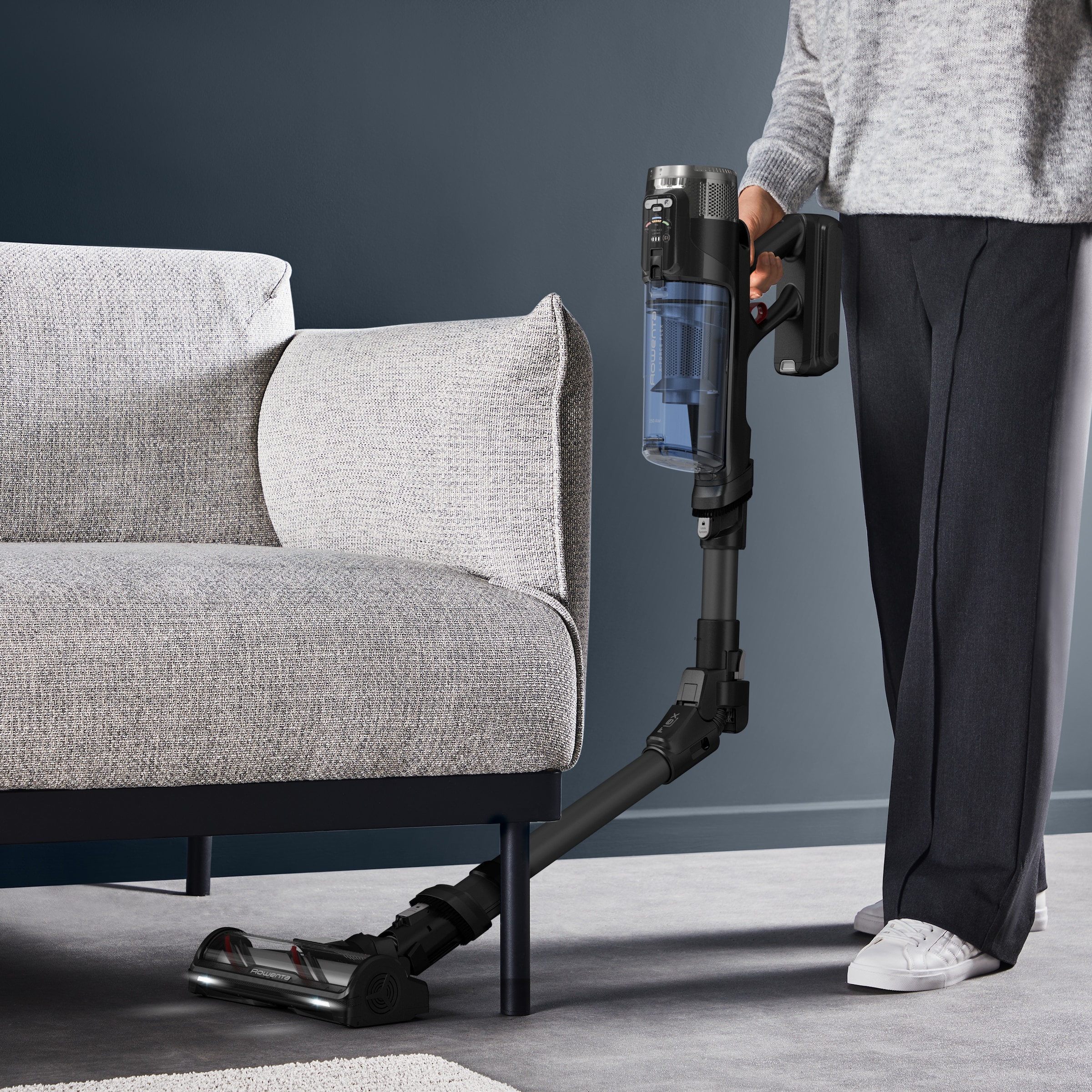 Rowenta Akku-Stielstaubsauger »Rowenta RH9LC1 X-Force Flex 12.60 Neo Allergy Aerospin«