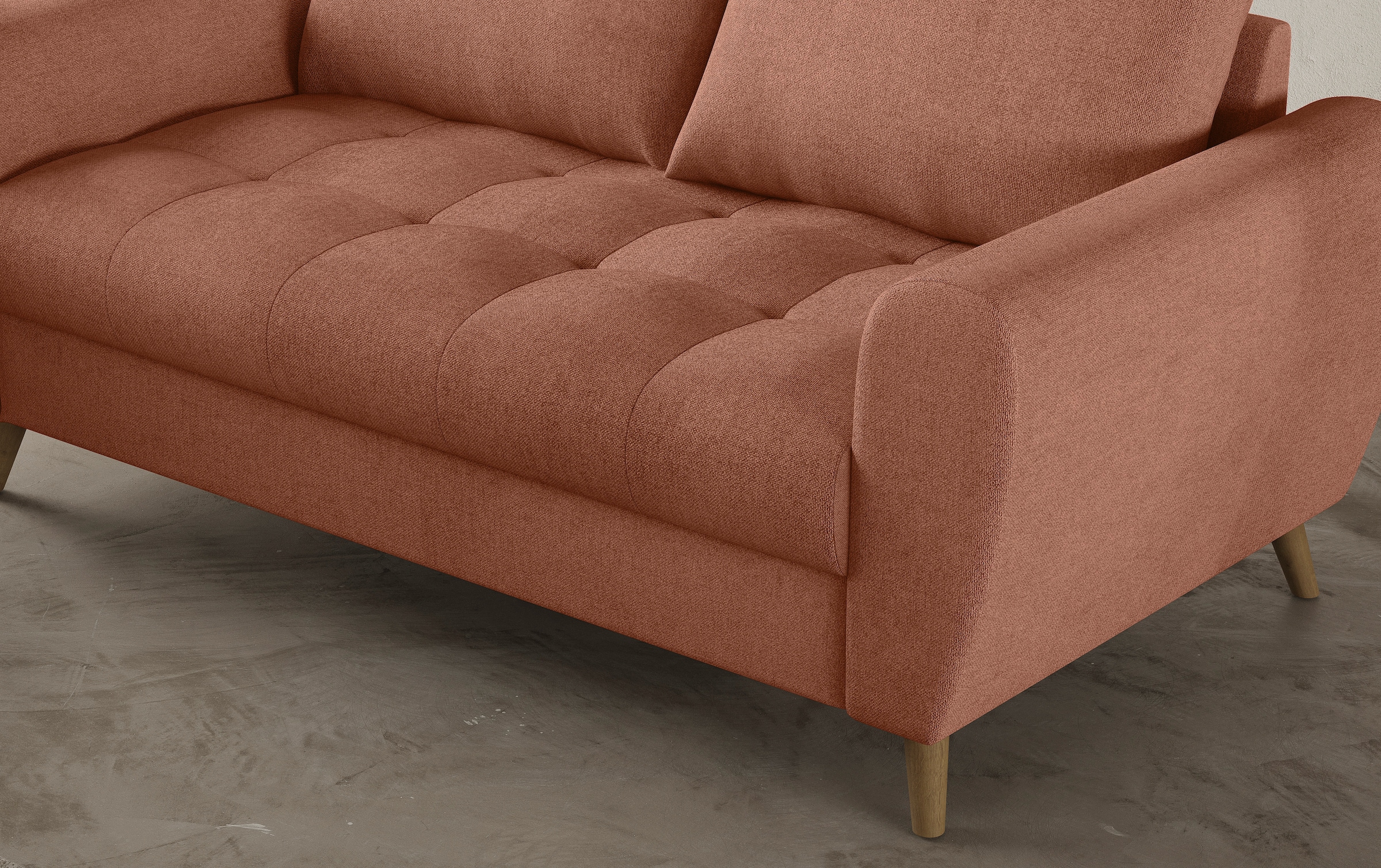 Mr. Couch 2,5-Sitzer »Blackburn II«, Mit Kaltschaumpolsterung bis 140 kg belastbar