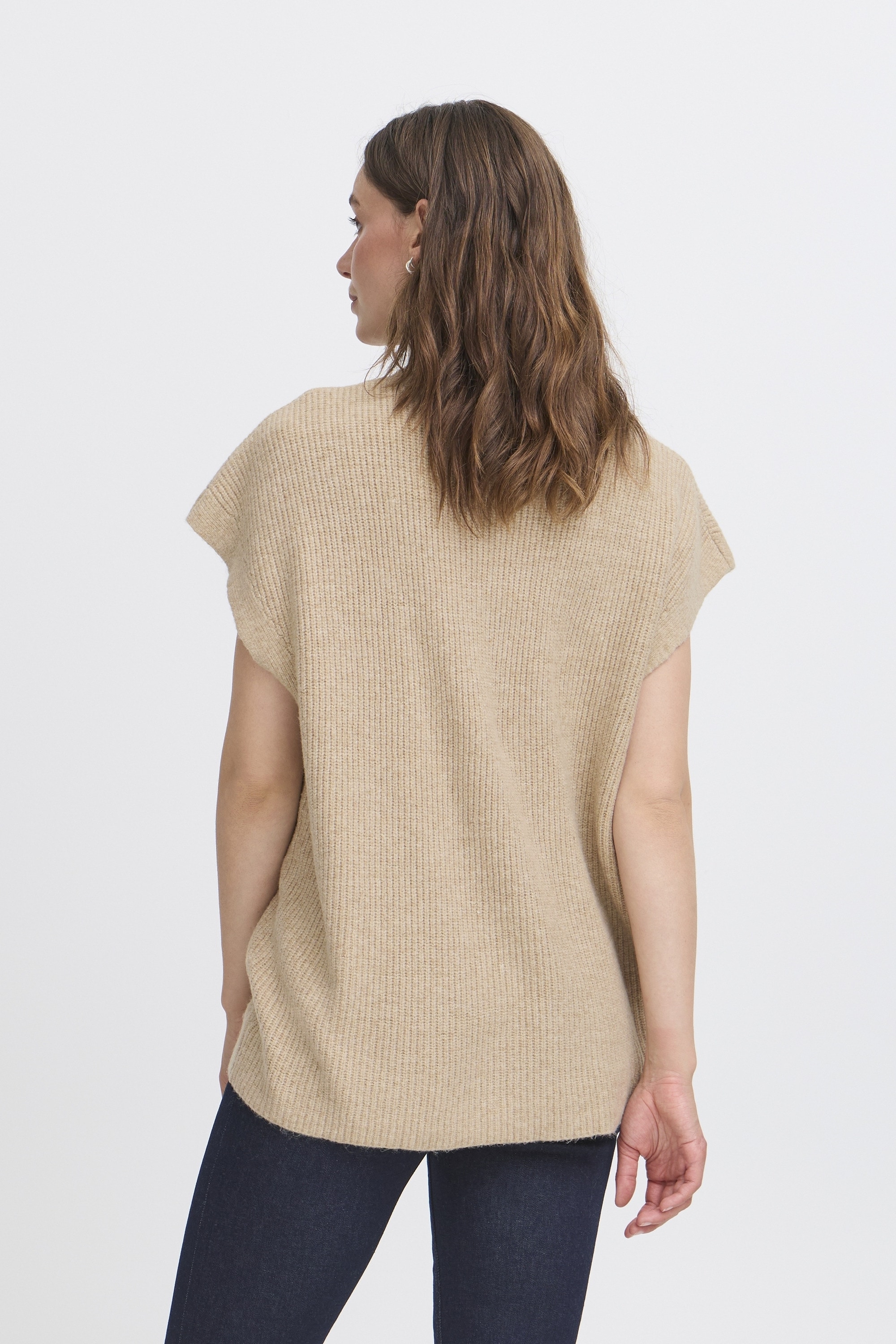 Ichi Strickjacke »Damen Ärmellose IHDUCIE«