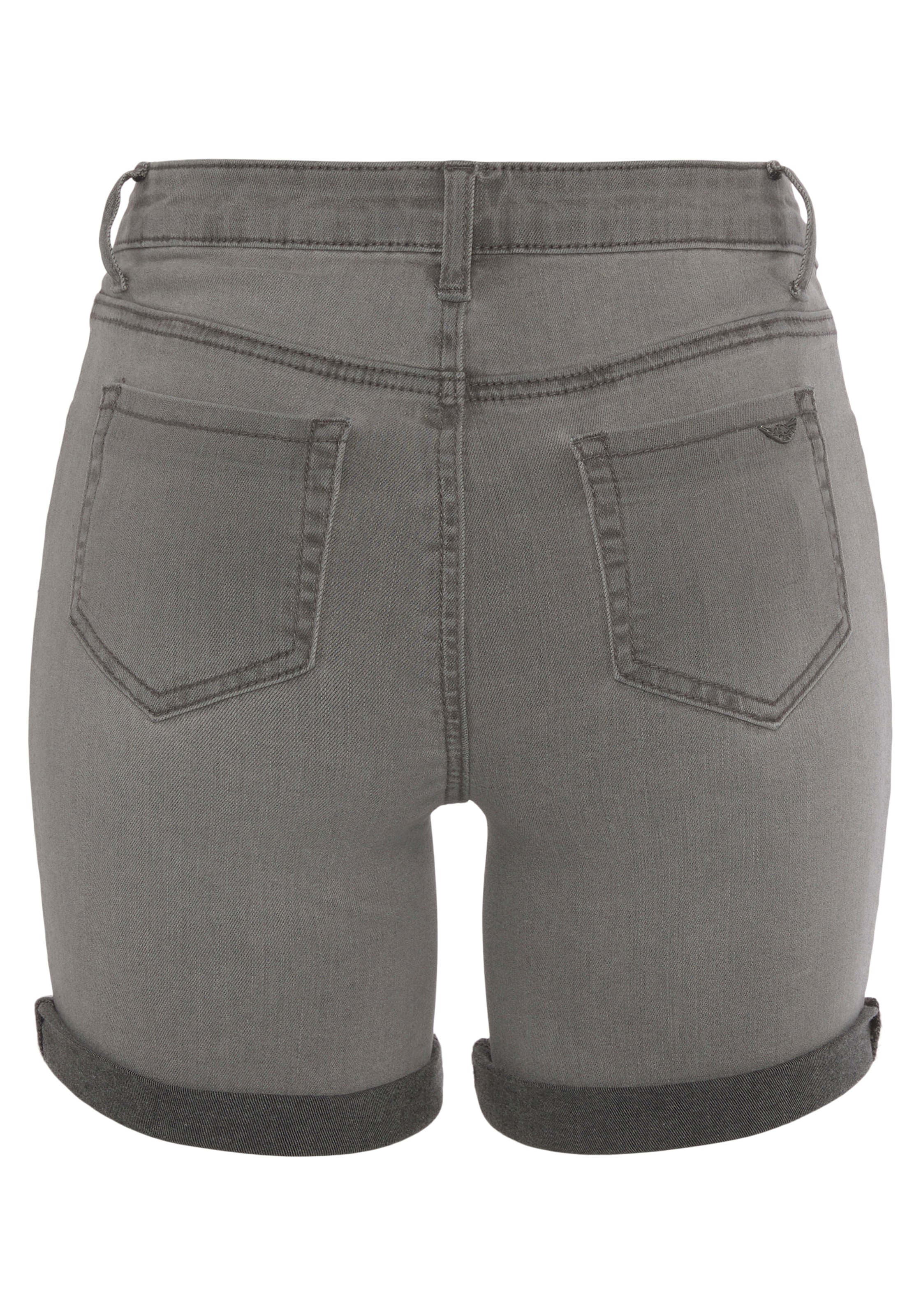 Arizona Jeansshorts »Ultra-Stretch«, Mid-Waist