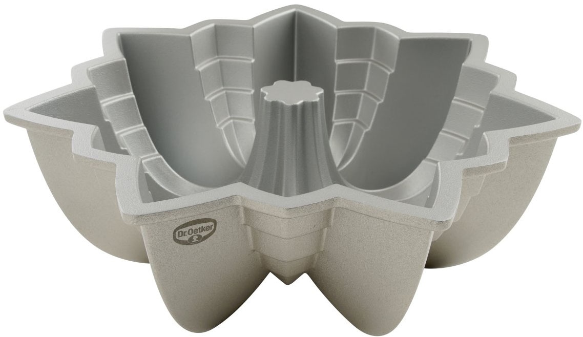 Dr. Oetker Küchenhelfer Gugelhupfform "Stern" Gugelhupfform, Backform Stern, +230, Antihaftbeschichtung