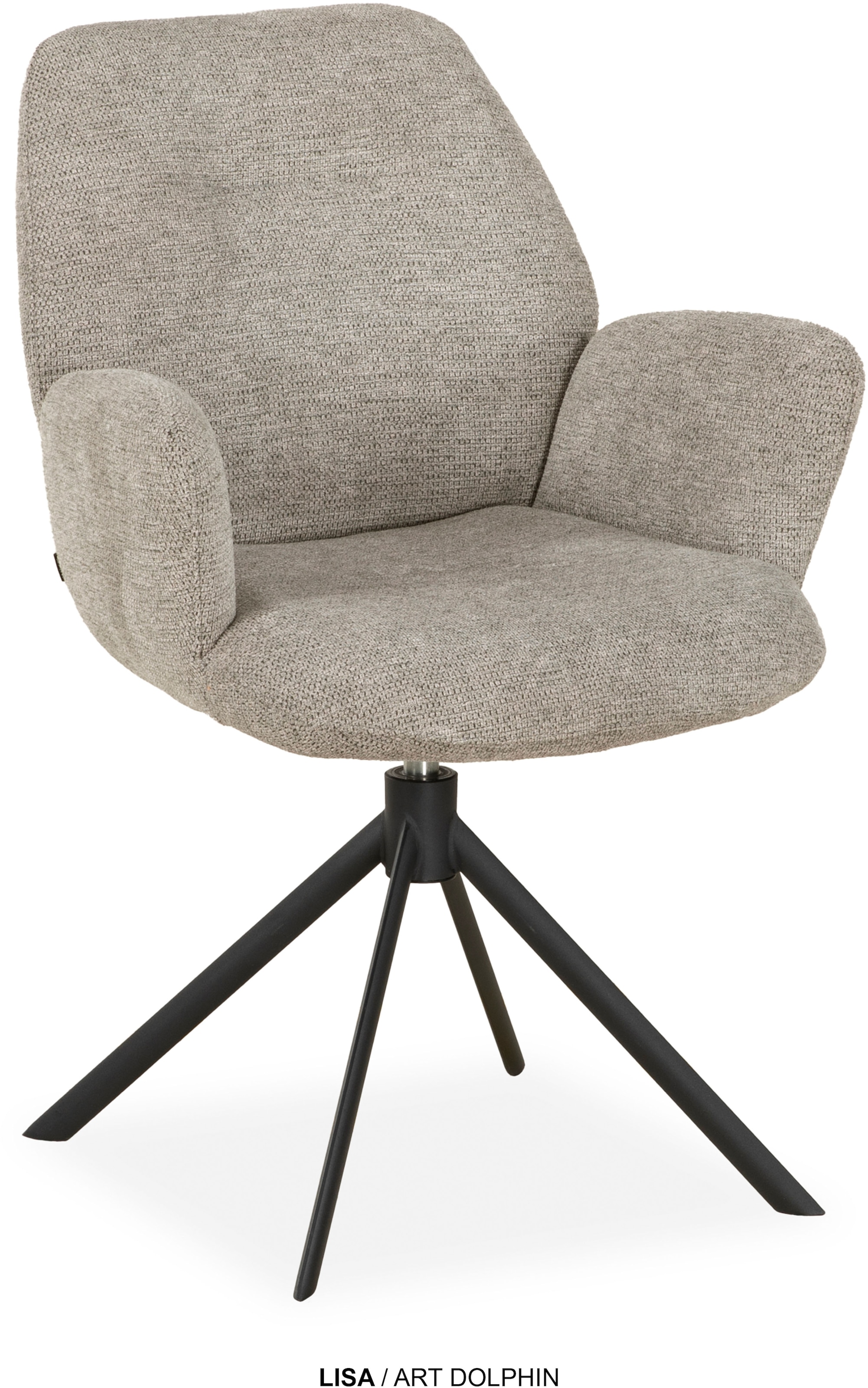 OMG Design Esszimmerstuhl »Lisa« (Set) 1 Stk.Drehstuhl mit auto-return, Armlehnenstuhl