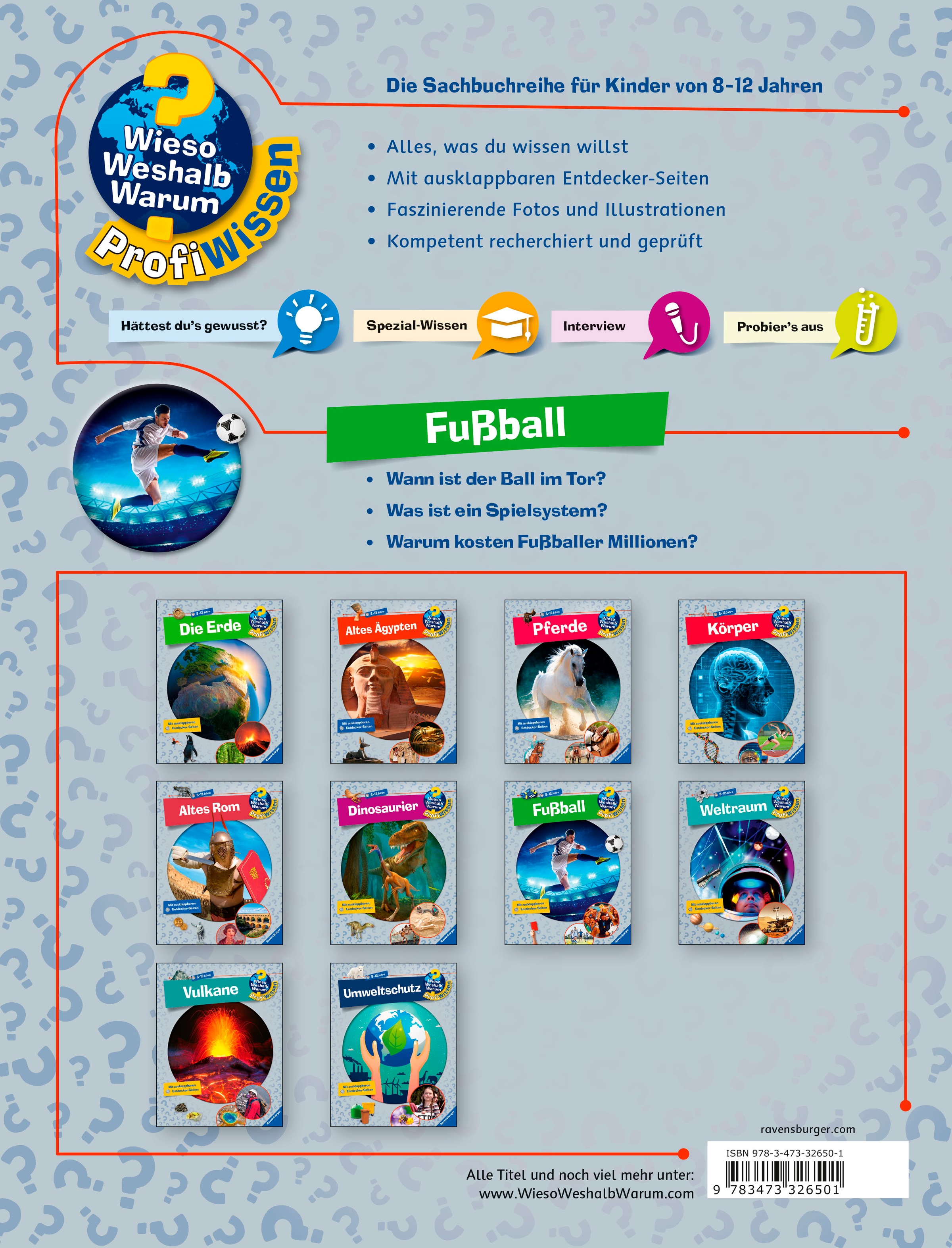 Ravensburger Buch »Wieso? Weshalb? Warum?, ProfiWissen, Band 15: Fußball«