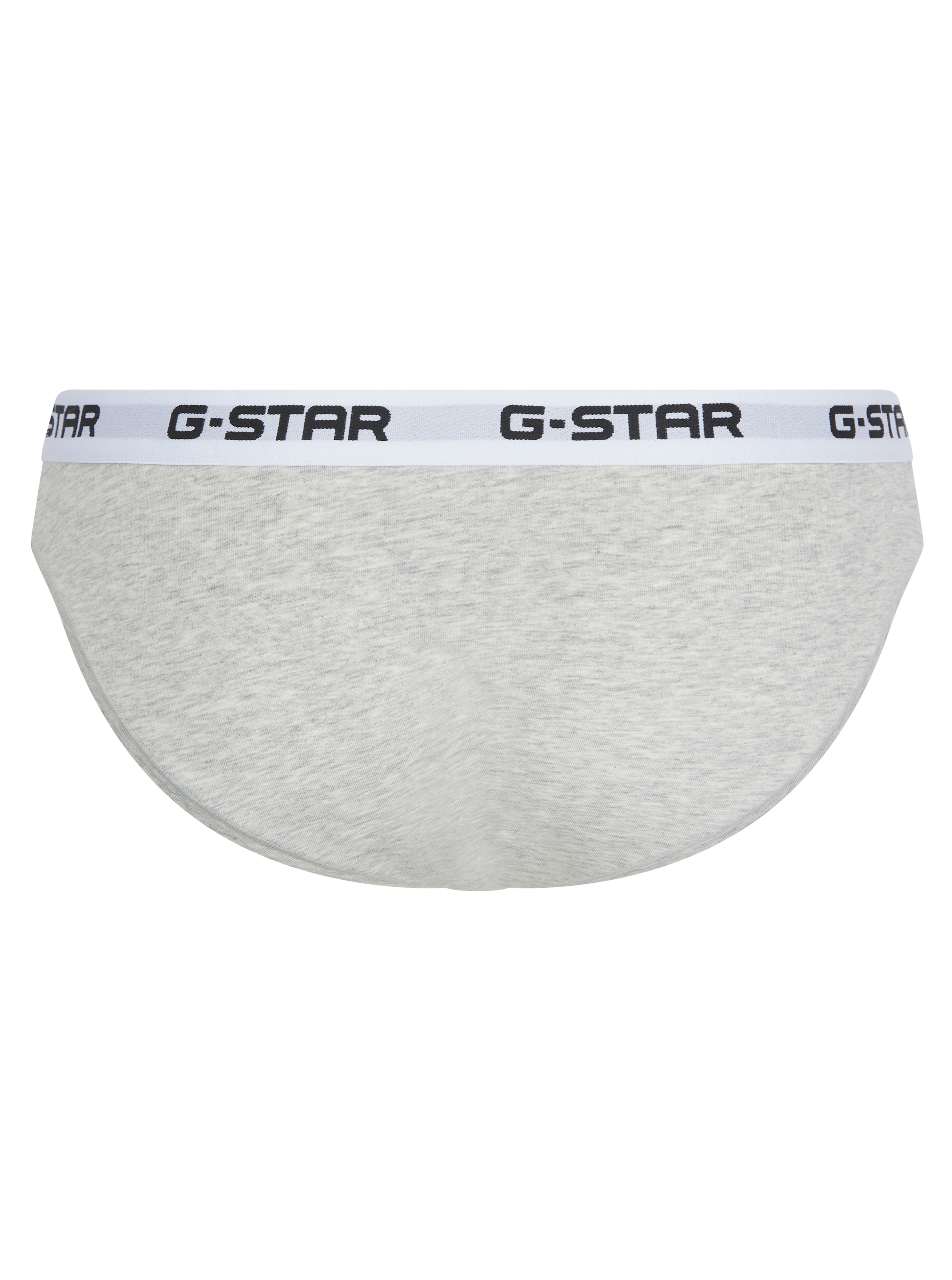 G-STAR Hipster »FLUORITE, 3 PACK HIPSTER BRIEFS« Packung, 3 Stk. mit Logobund