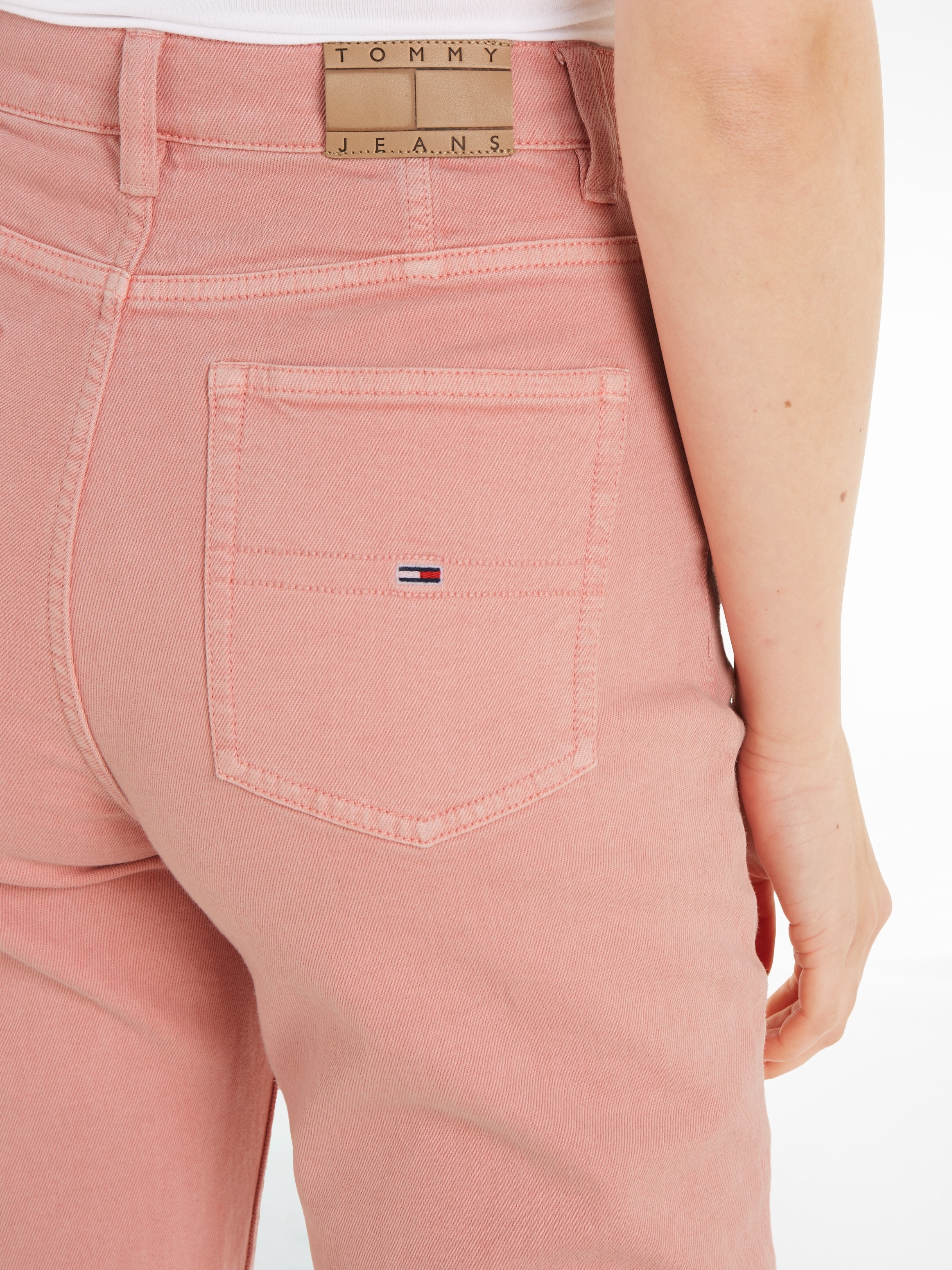Tommy Jeans Webhose »TJW MOM SLIM UH GD«, mit Logostickerei