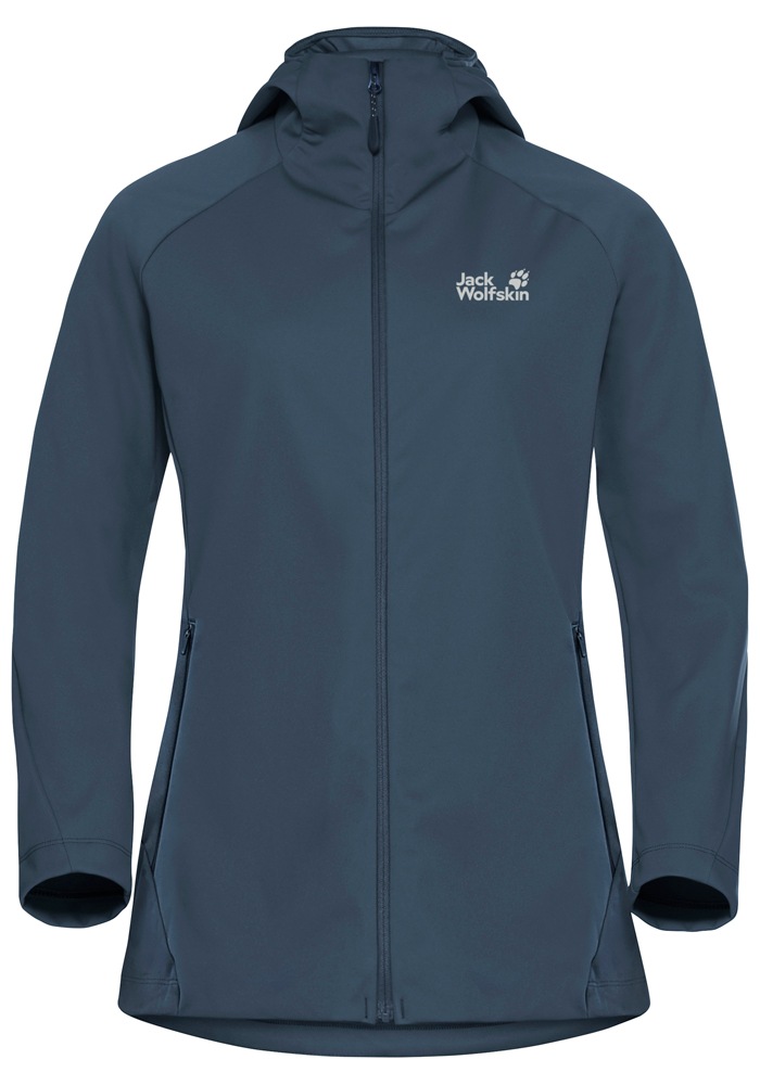 Jack Wolfskin Funktionsjacke »HIKE WITH ME HOODY W«, mit Kapuze
