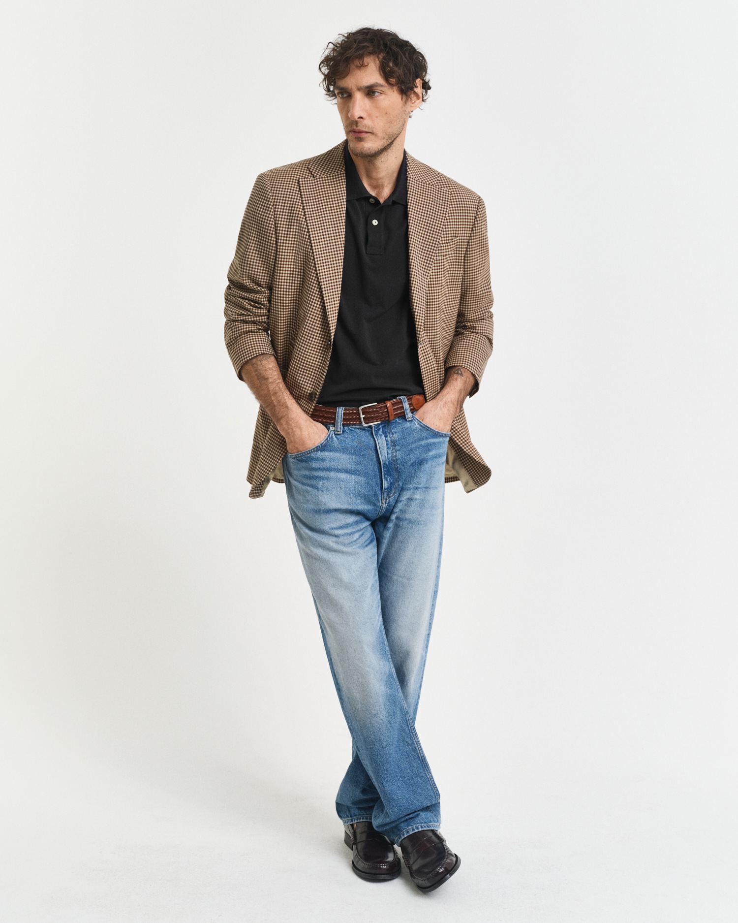 Gant Poloshirt »REG SHIELD LS PIQUE RUGGER«, mit Logotickerei auf der Brust