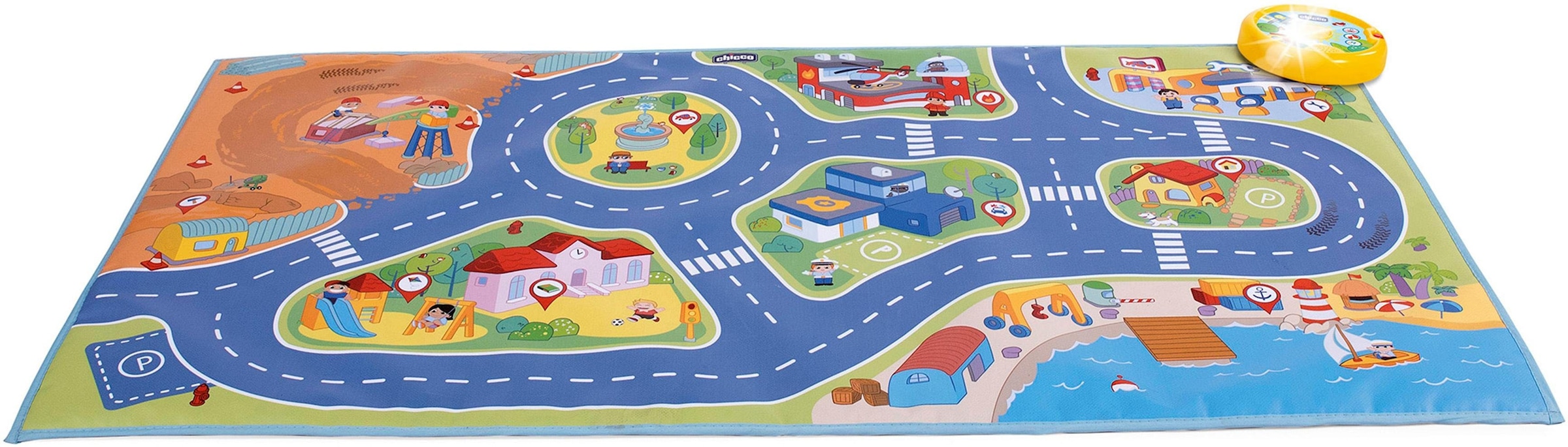Chicco Spielmatte »Interaktive Spielmatte City«, mit Licht und Sound