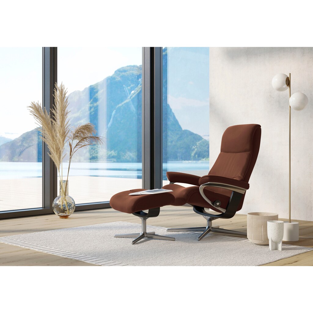 Stressless® Relaxsessel »View«, (Set, Relaxsessel mit Hocker)