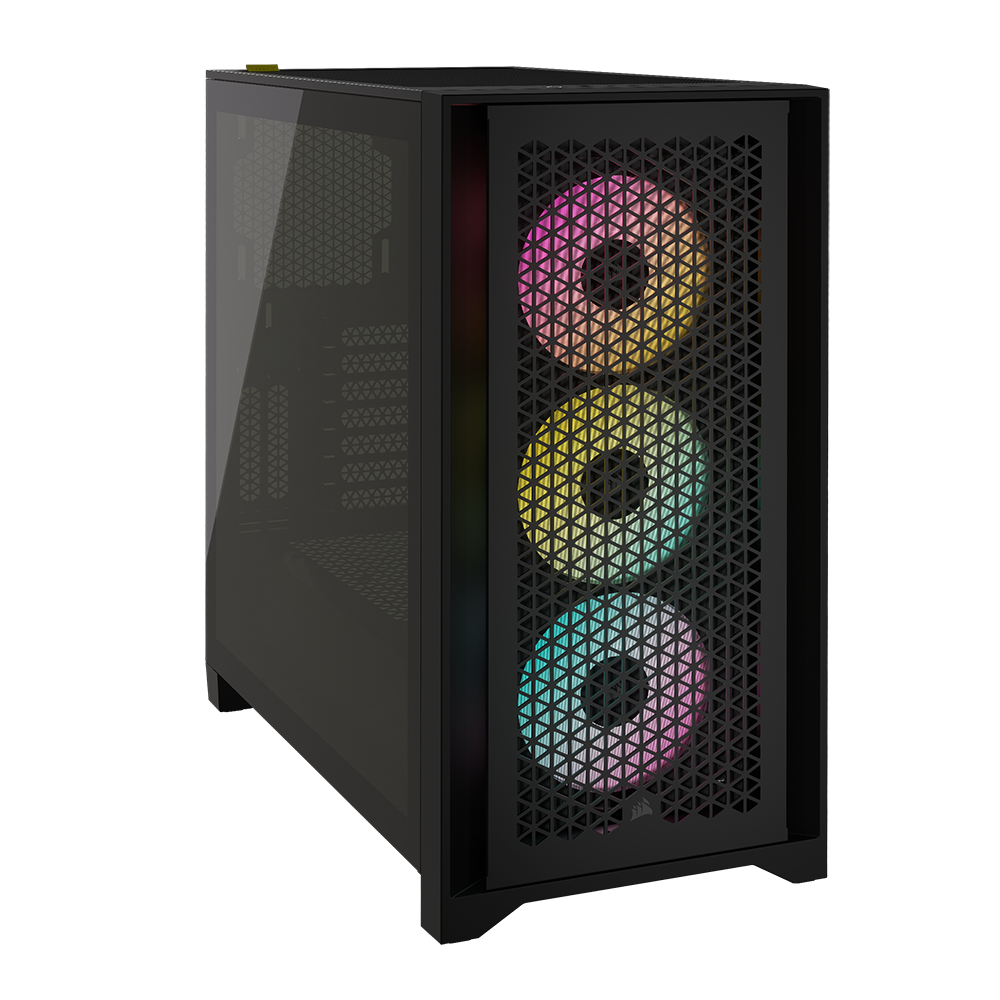 Corsair PC-Gehäuse »iCUE 4000D RGB Airflow Tempered Glass Mid-Tower, Black«