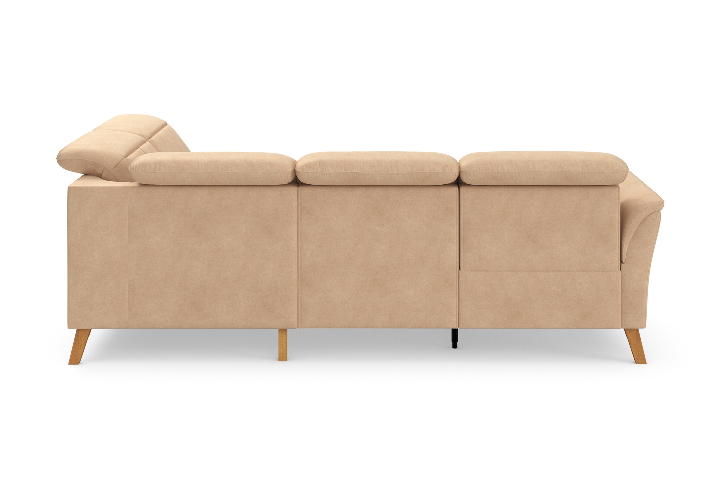 sit&more Ecksofa »Romero L-Form«, wahlweise mit oder ohne TV-Funktion, Bettfunktion, Bettkasten