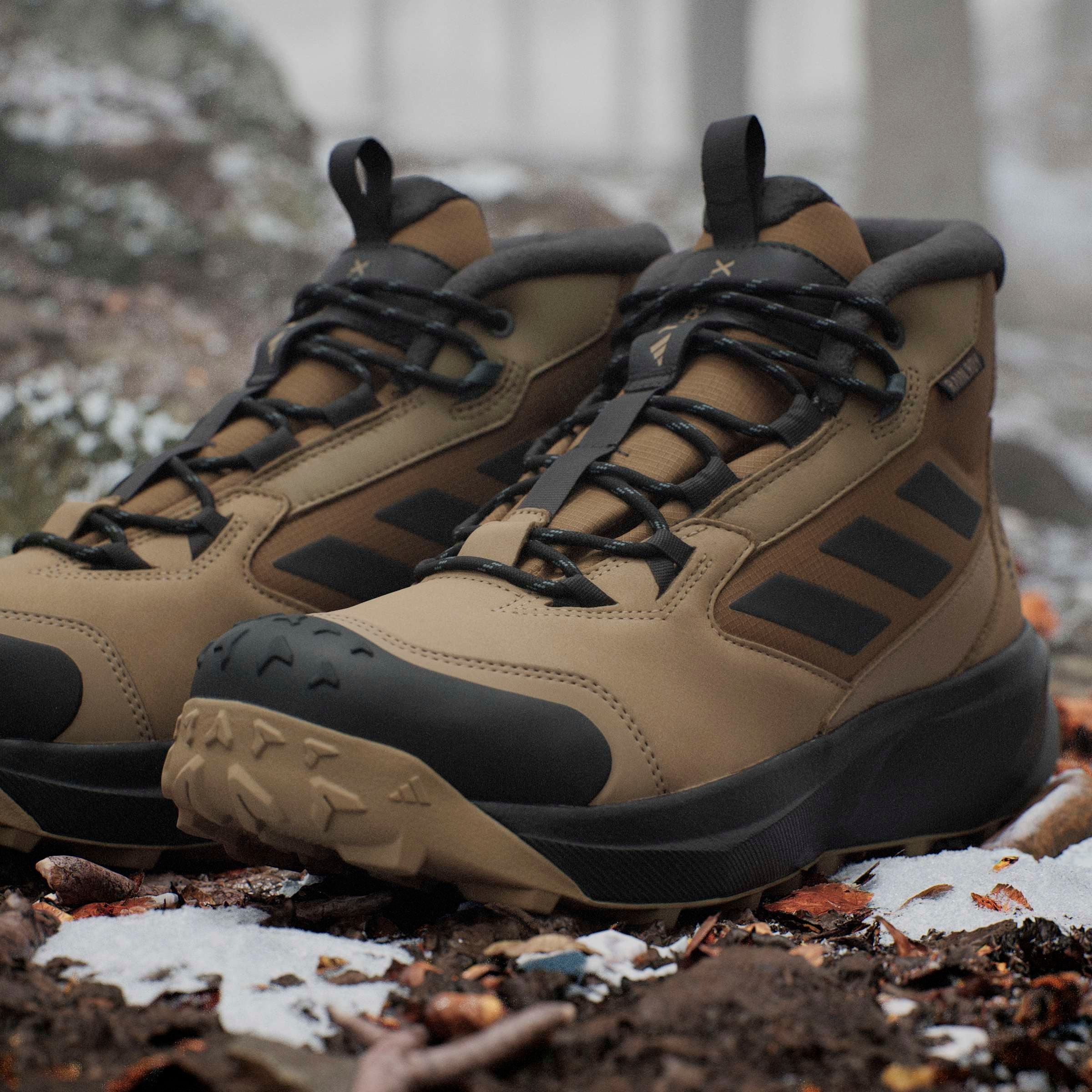 adidas TERREX Winterboots »TERREX WINTER LEATHER MID CUT RAIN.RDY COLD.RDY«, Winterboots aus Leder