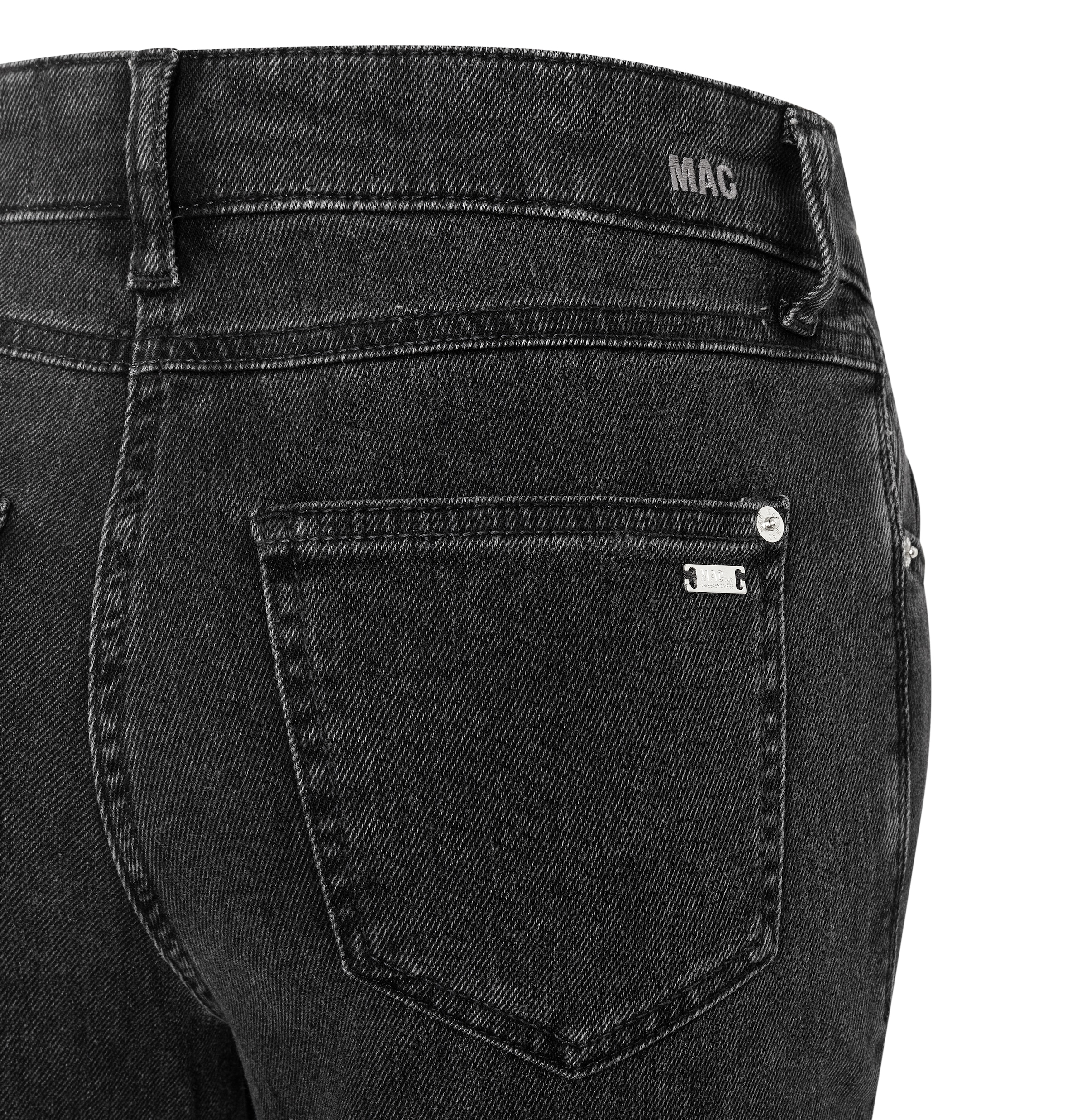 MAC Straight-Jeans »MACMELANIE« Sportives Naht-Detail am Tascheneingriff
