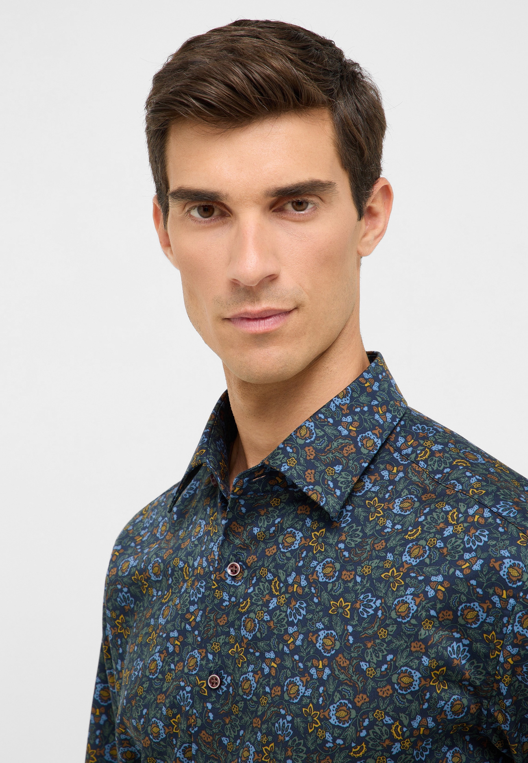 Eterna Langarmhemd »MODERN FIT«, NON IRON (bügelfrei)