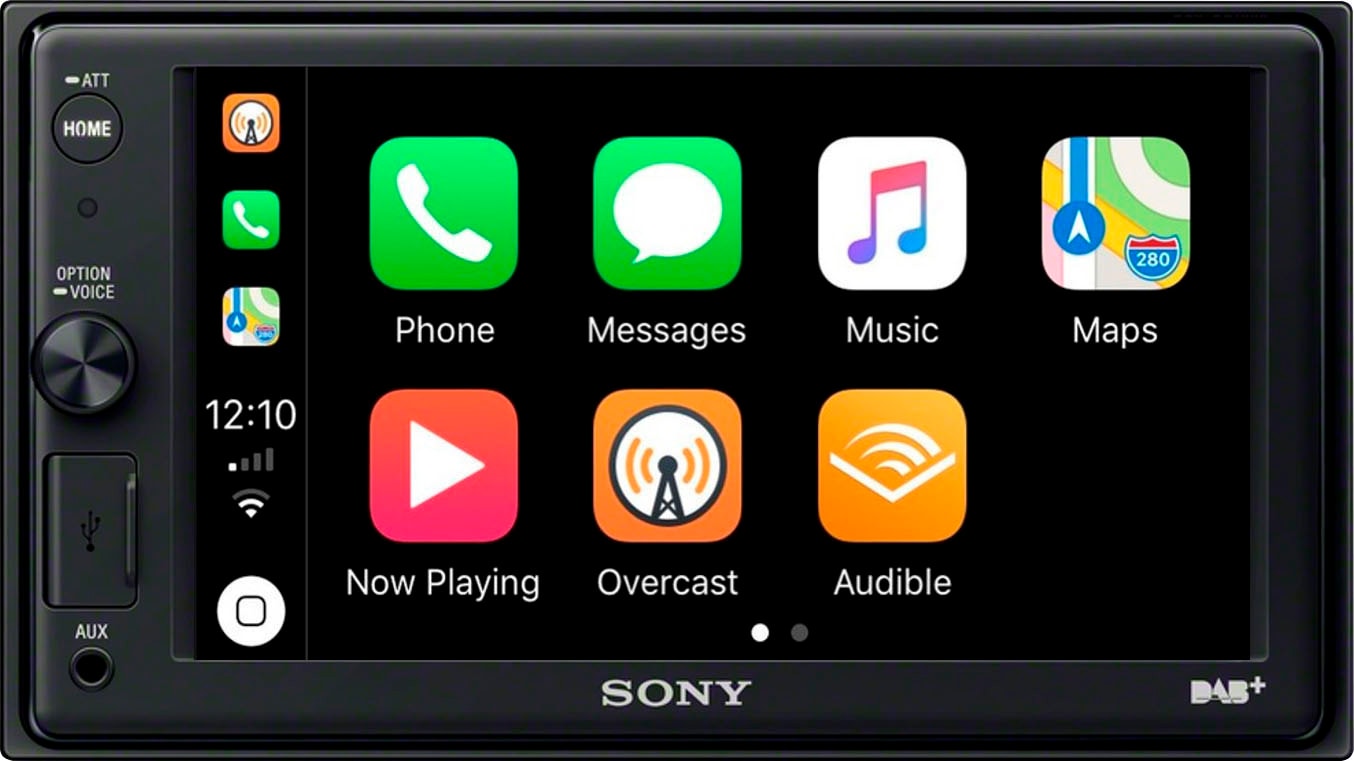 Sony Autoradio »XAVAX1005KIT«, (DAB+) UNIVERSAL 3 55 Bluetooth-Bluetooth | Bluetooth Garantie (A2DP und ➥ mit CarPlay Apple XXL W), Digitalradio Jahre Bluetooth-AVRCP