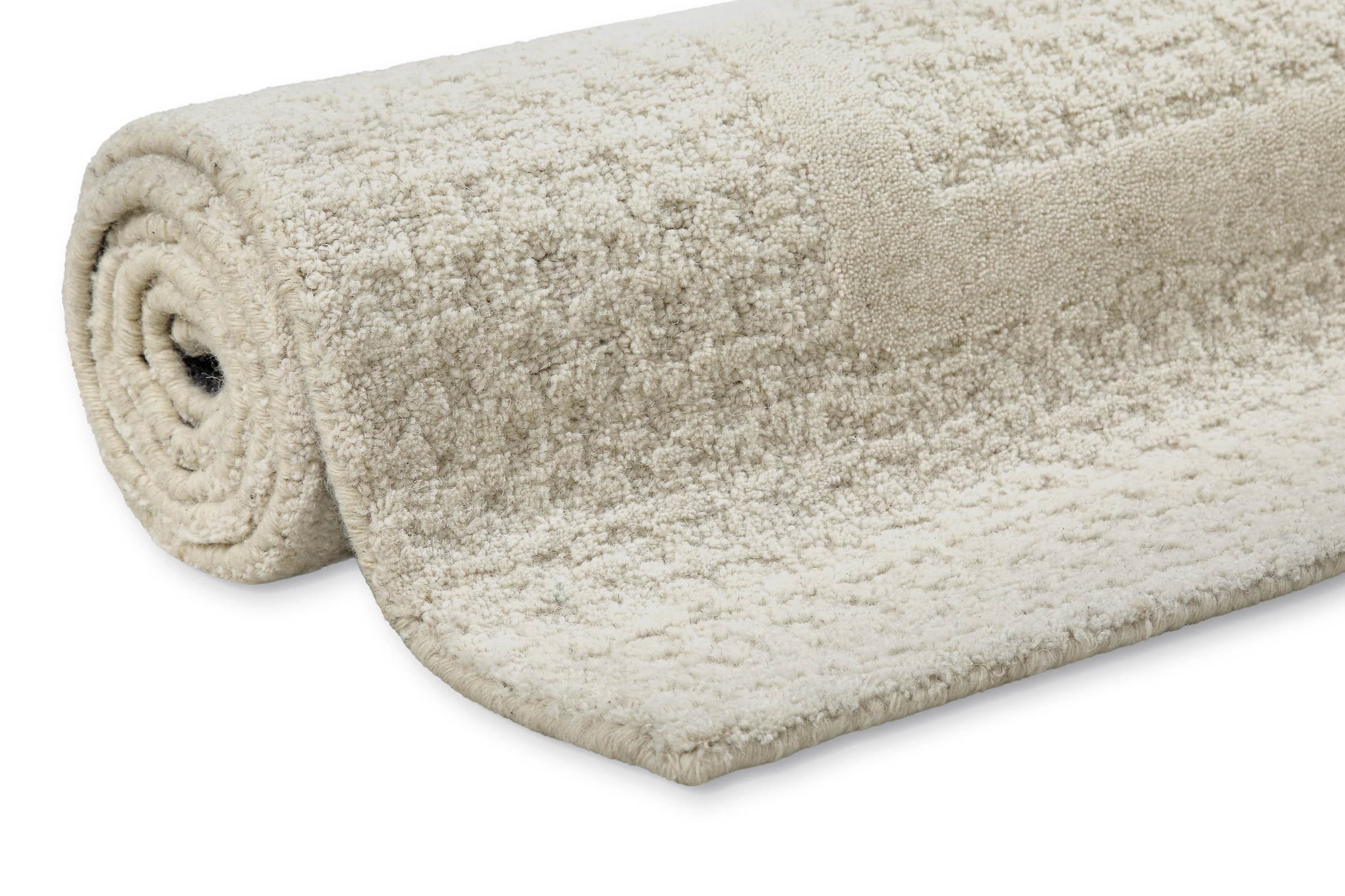 Wecon home Wollteppich »Hamptons THIRTYFIVE«, rechteckig, 15 mm Höhe, Läufer, Schurwolle, Kurzflor, Wohn- & Schlafzimmer, strukturiert