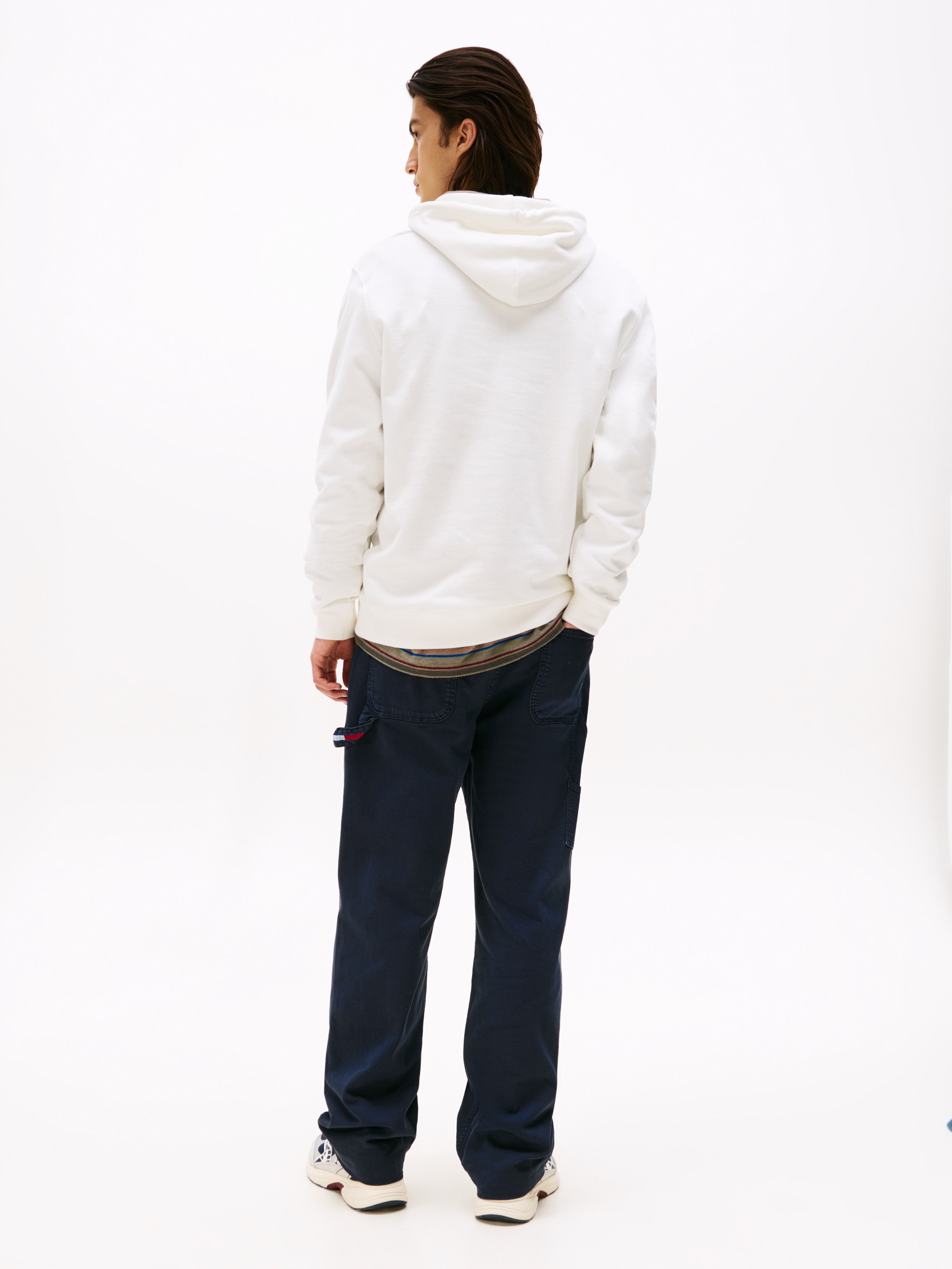 Tommy Jeans Hoodie »TJM DNA«, Sweatshirt, Reuglar Fit, mit Logo
