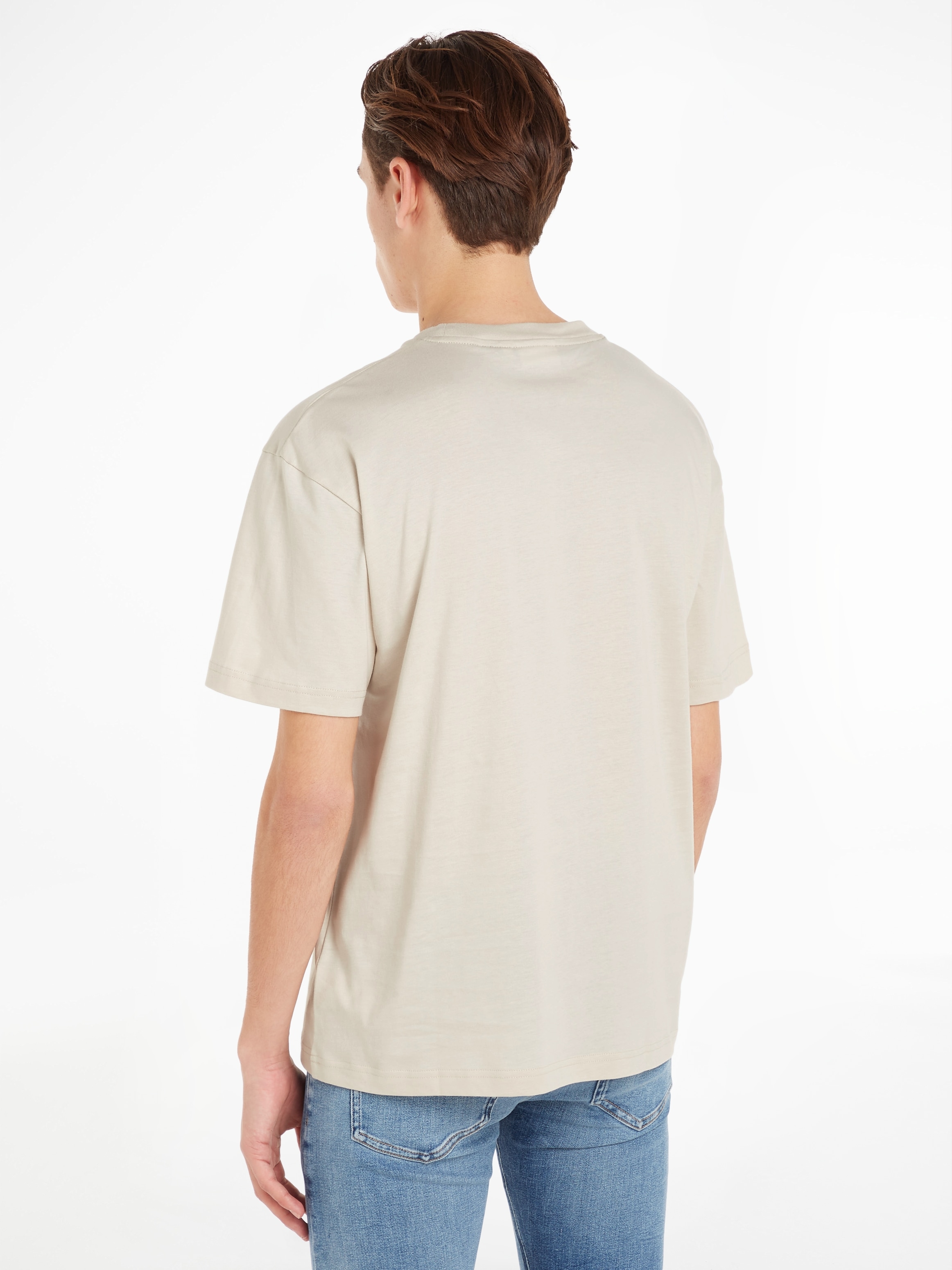 Calvin Klein T-Shirt »HERO aufgedrucktem T-SHIRT«, mit bei LOGO ♕ COMFORT Markenlabel