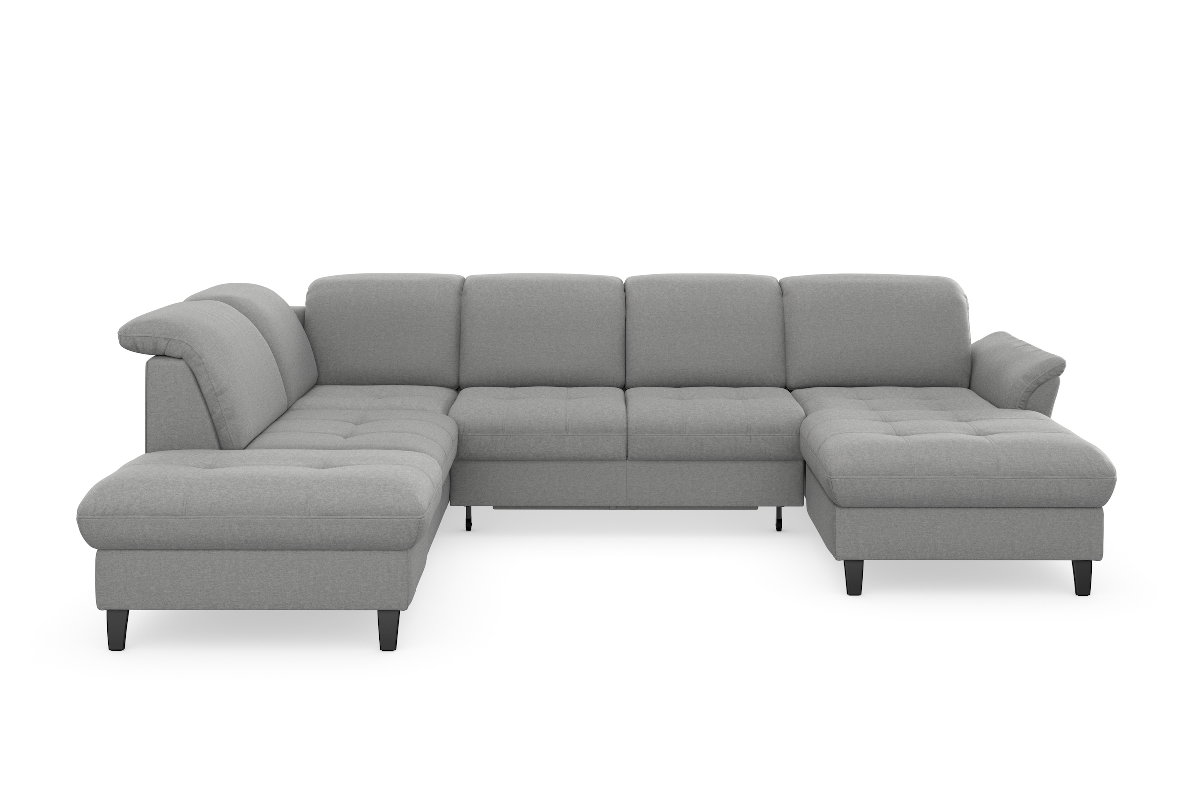 sit&more Wohnlandschaft »Maggiore U-Form«, wahlweise mit Kopfteilverstellung, Bettfunktion und Stauraum