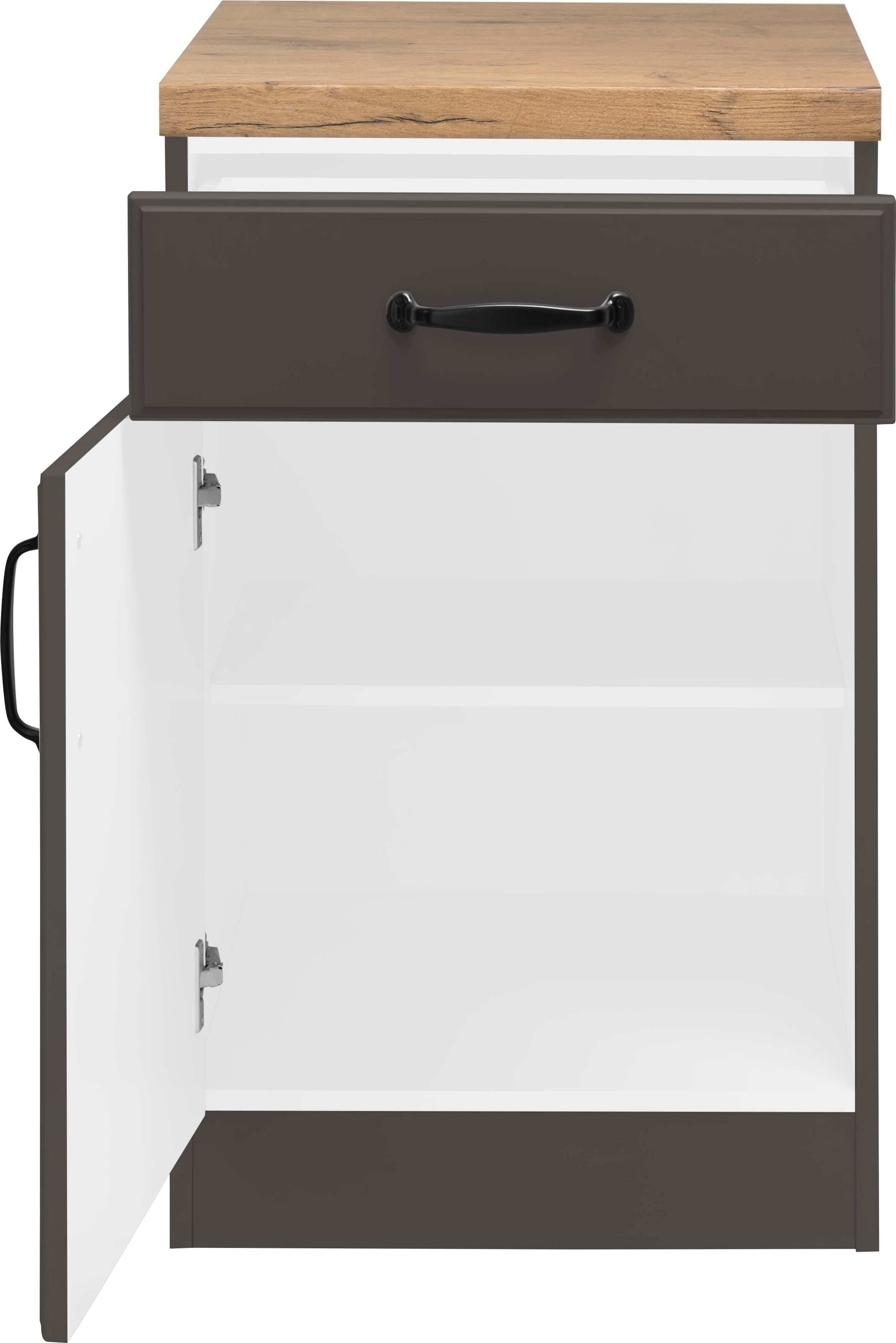 wiho Küchen Unterschrank »Erla«, 50 cm breit mit Kassettenfront auf  Rechnung kaufen | Kochfeldumbauschränke