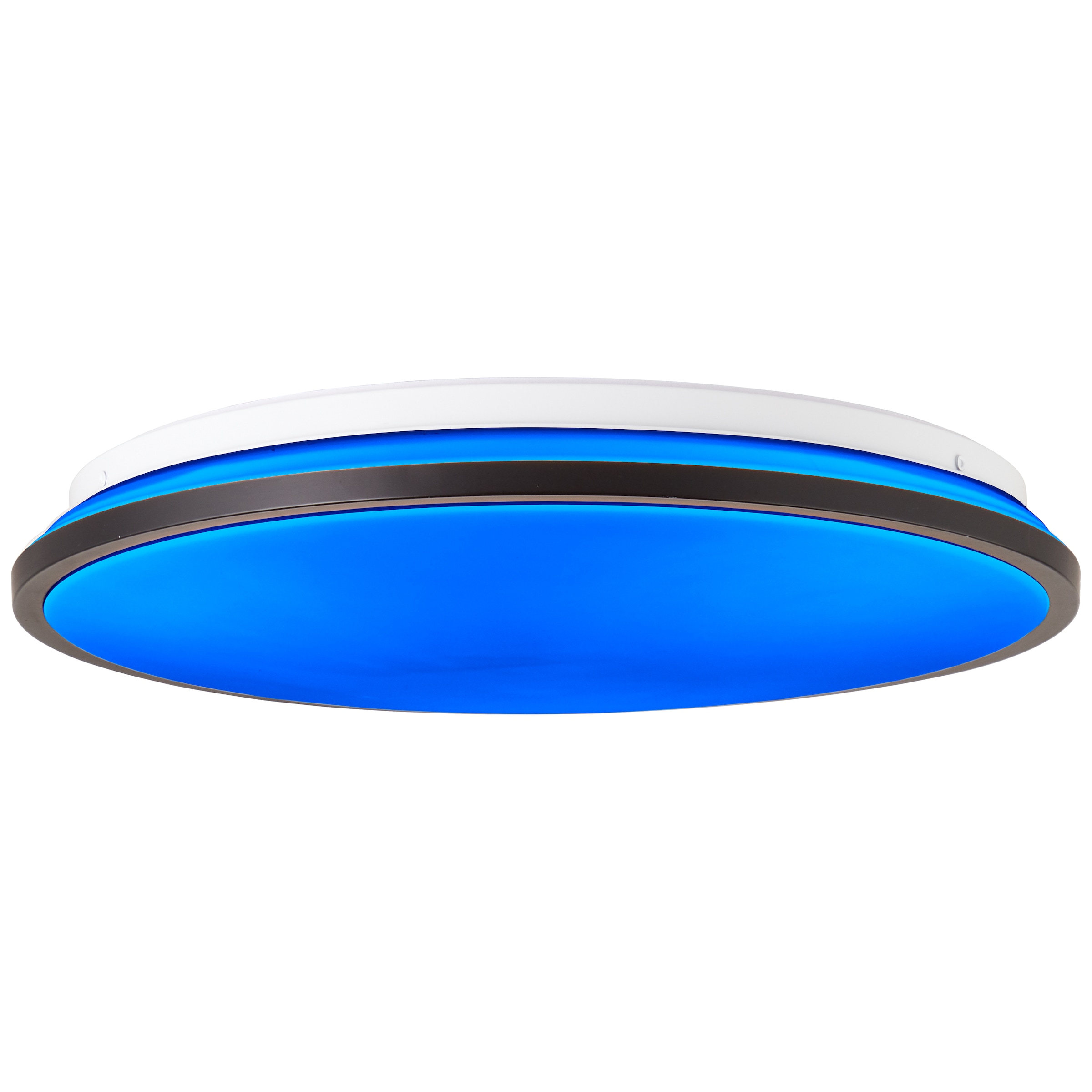 Brilliant LED Deckenleuchte »Heida« warmweiß - kaltweiß 2500 lm, Ø 40 cm, Metall/Kunststoff, schwarz