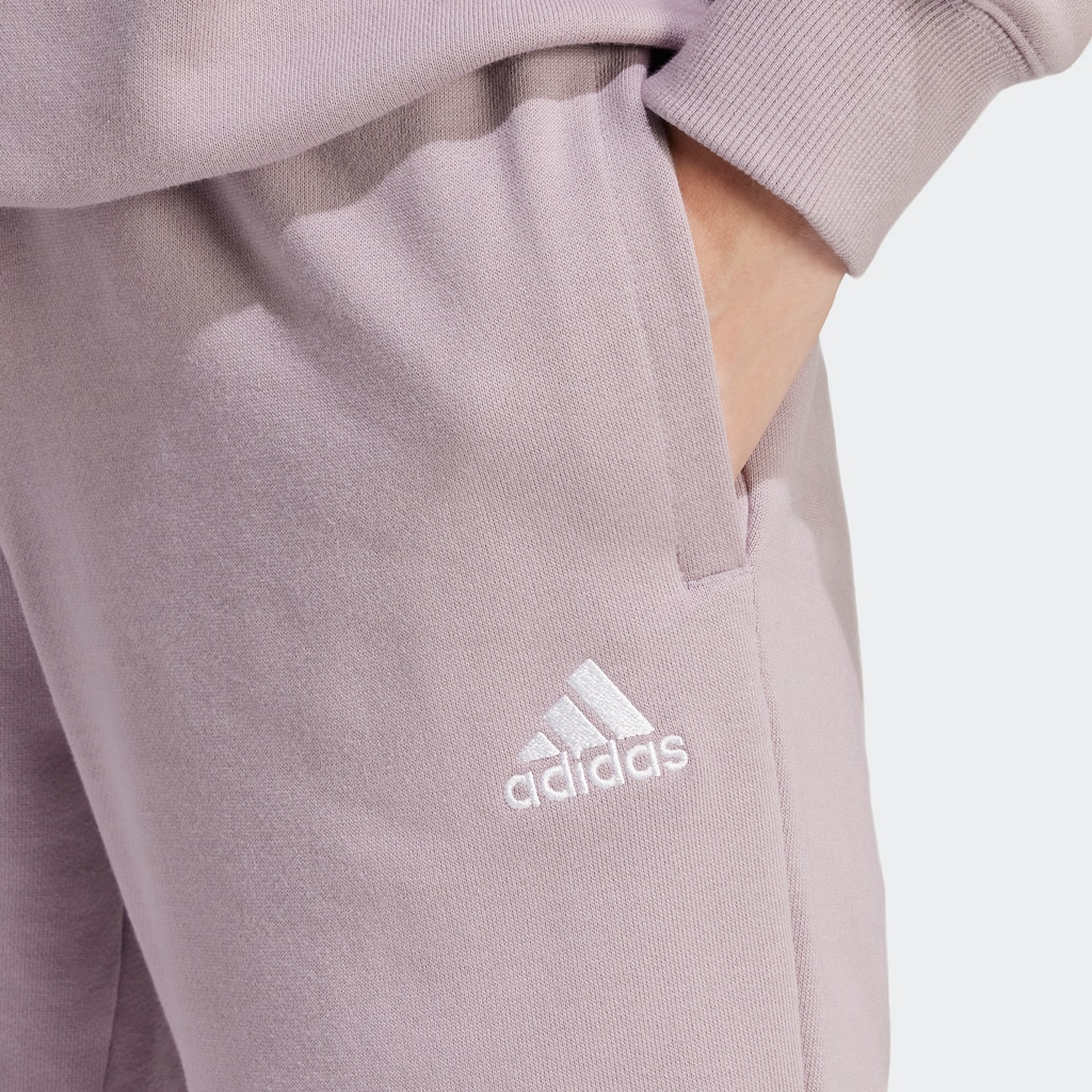 adidas Sportswear Sporthose »ESSENTIALS LINEAR FRENCH TERRY CUFFED HOSE«, (1 tlg.)