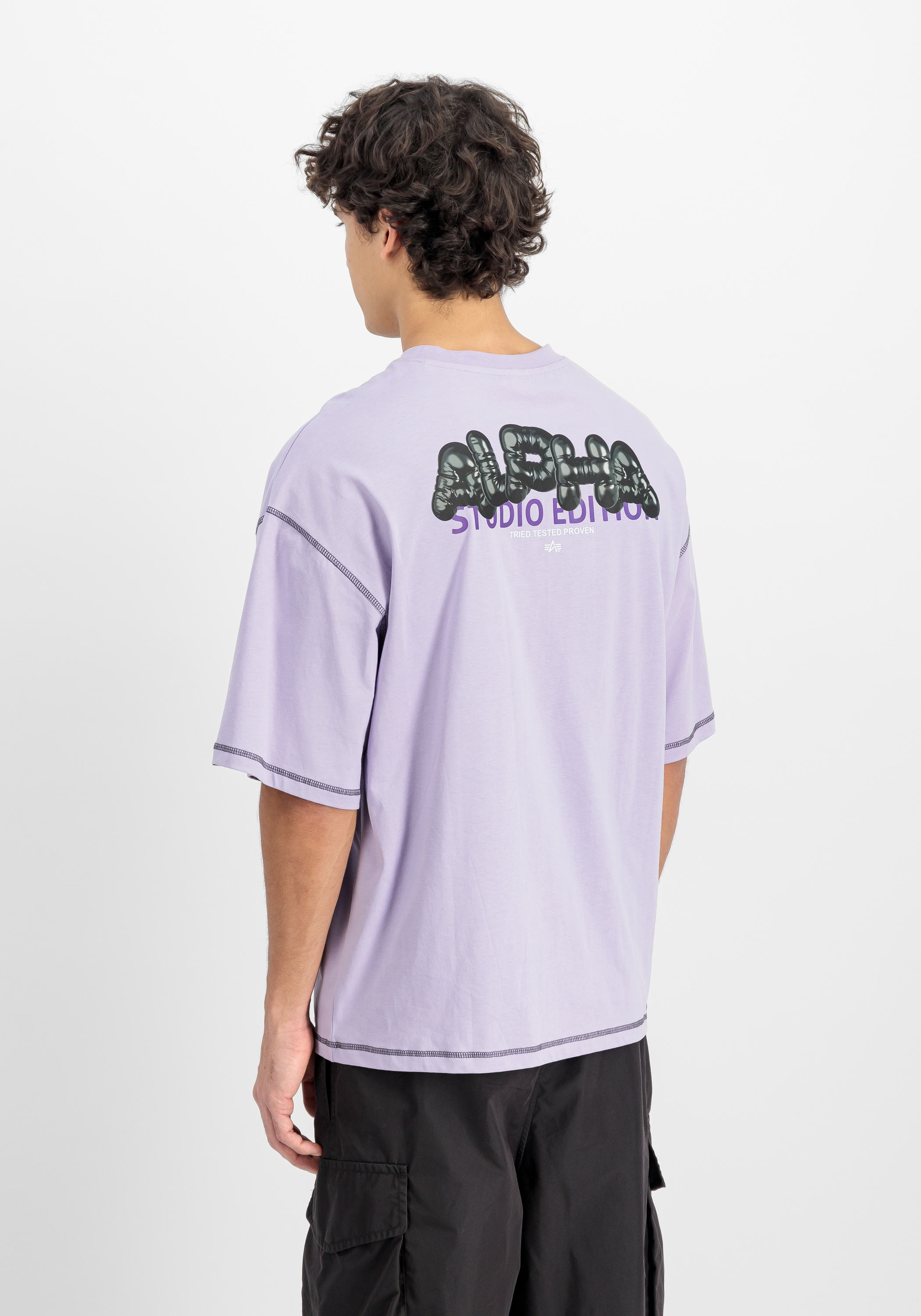 Alpha Industries T-Shirt »Studio Bubble Backprint T-Shirt«