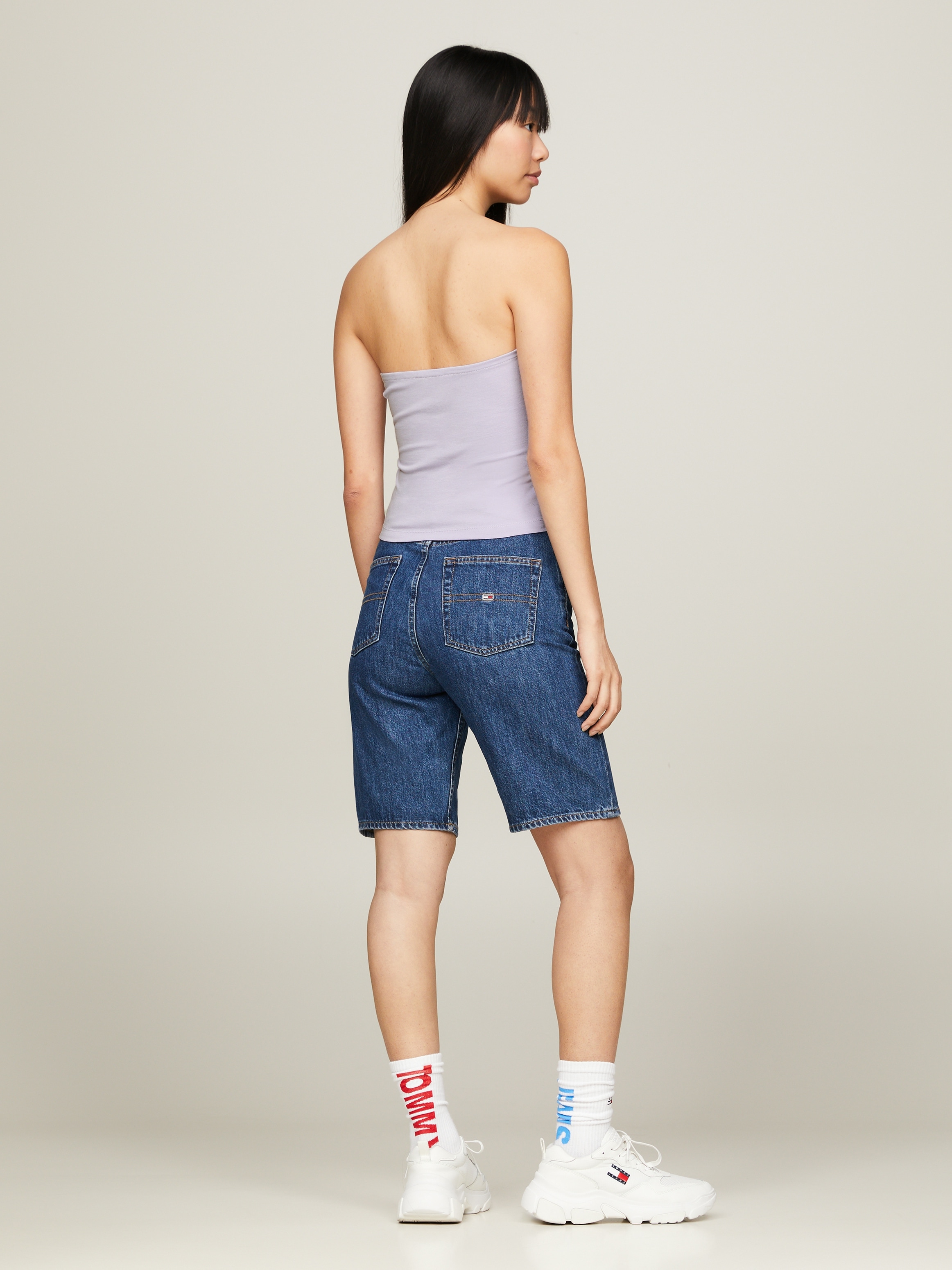 Tommy Jeans Bandeautop »TJW SLIM ESSENTIAL TUBE TOP«, mit Tommy Jeans Logo-Flag