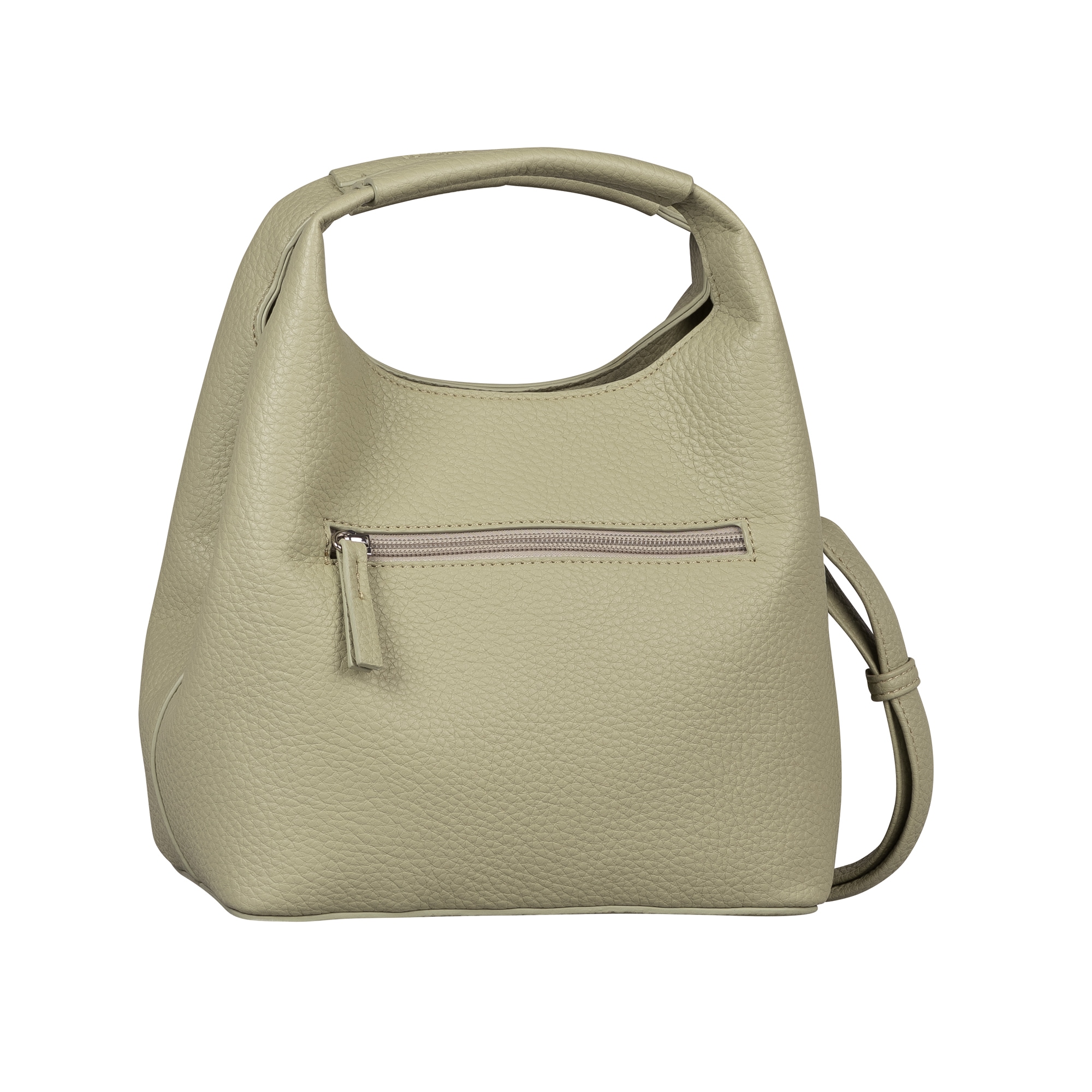 TOM TAILOR Denim Hobo »Luara«, aus genarbtem Lederimitat ina aktuellen Trendfarben