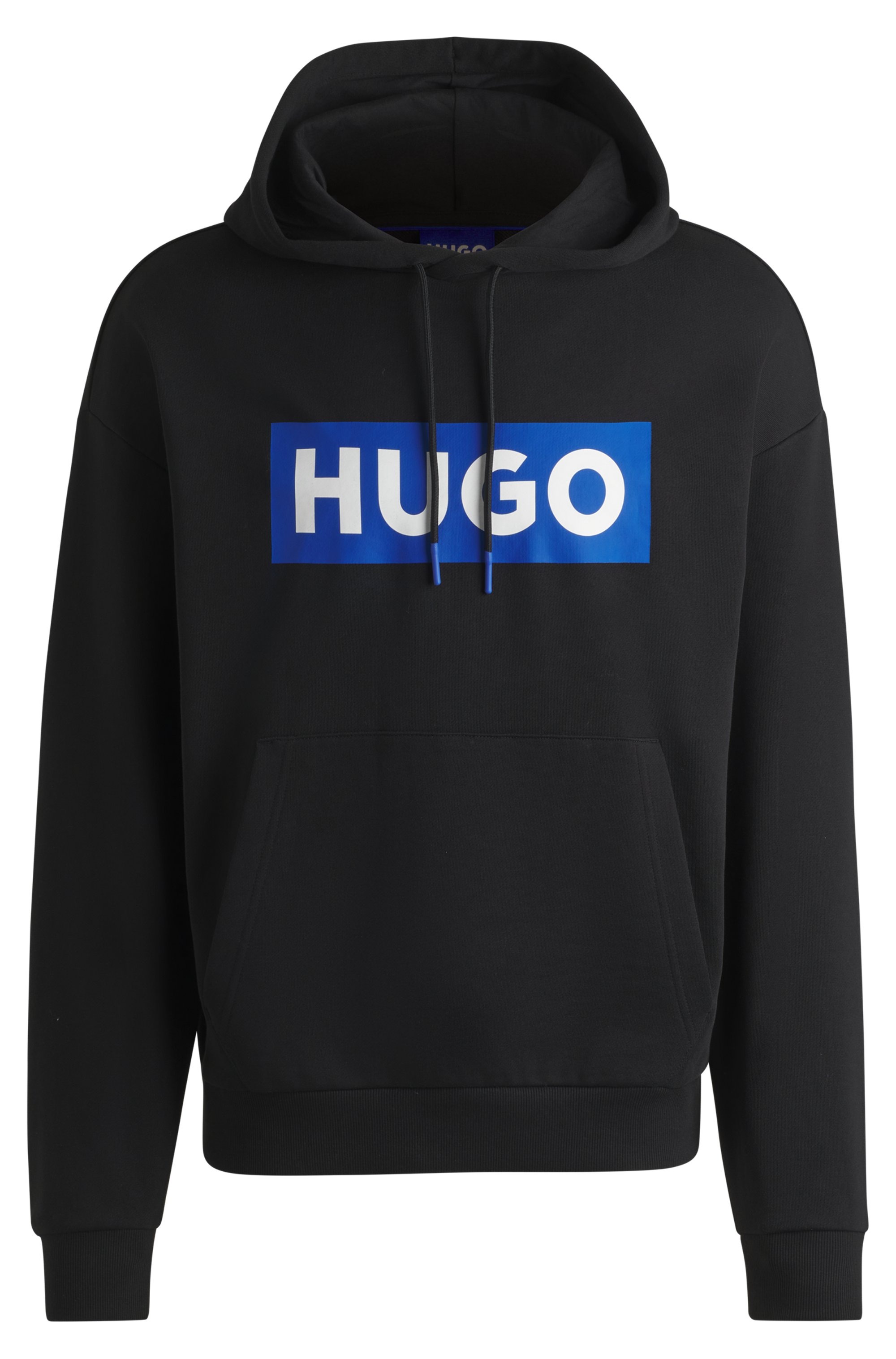 HUGO Blue Kapuzensweatshirt »Nalves«, mit großem Logo-Druck, Unisex